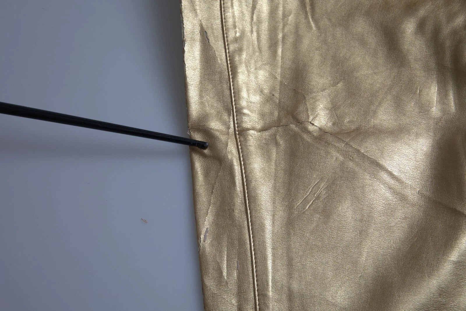 Dolce & Gabbana Gold High Waist Skinny Women Metallic Pants - RIMODA