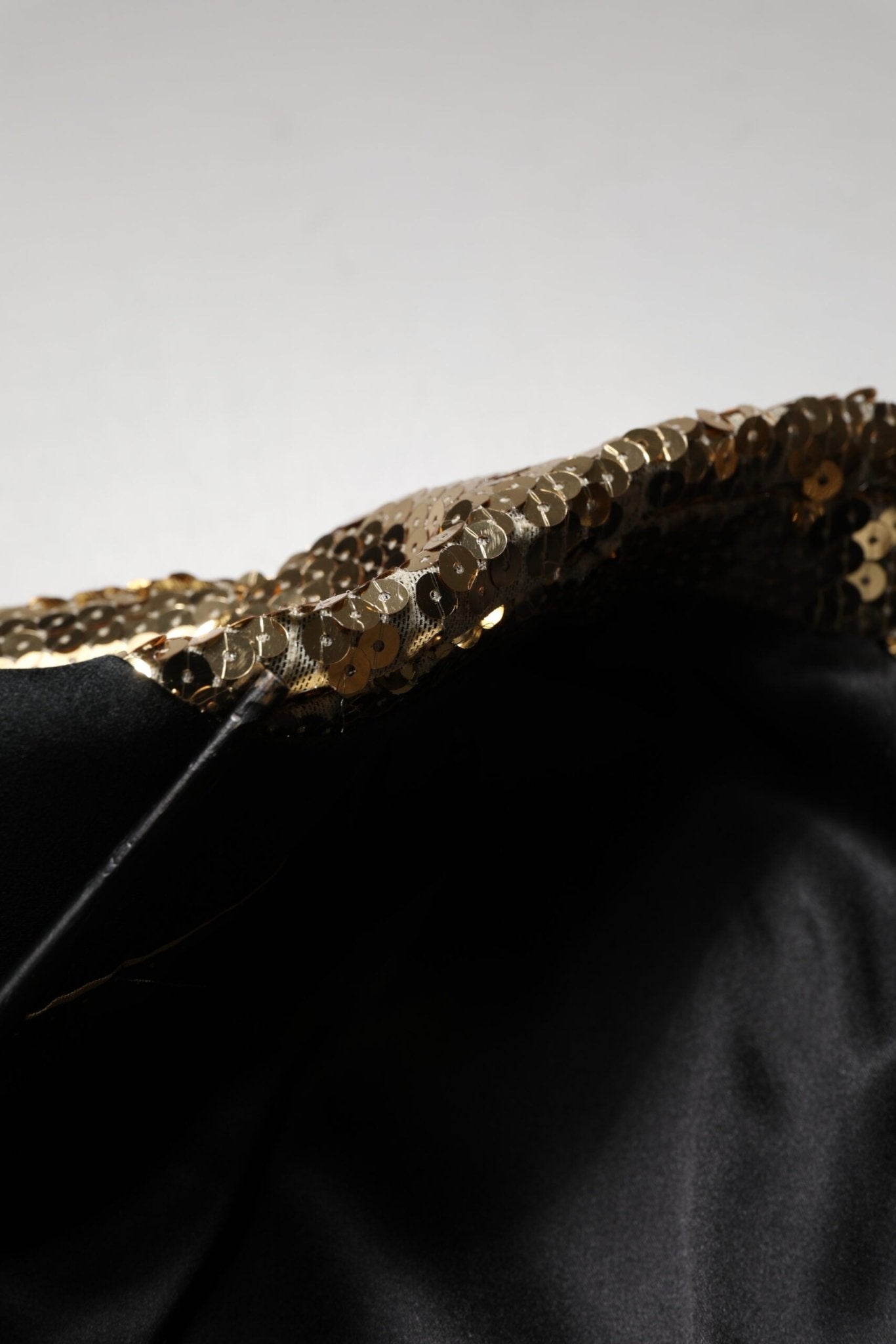 Dolce & Gabbana Gold Sequined Double Breasted Jacket Blazer - RIMODA