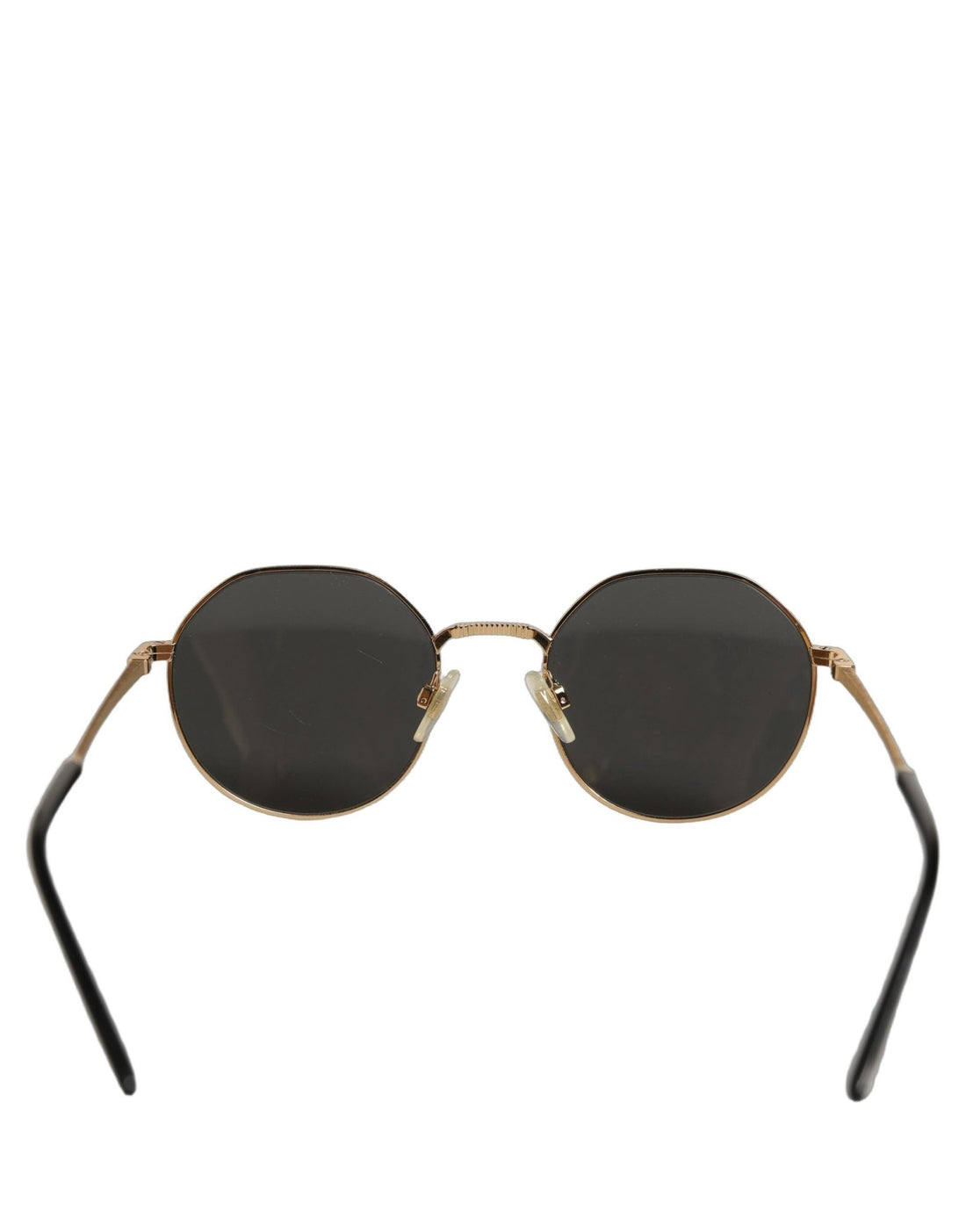 Dolce & Gabbana Gold Toned Metal Frame DG2286 Round Eyewear Sunglasses - RIMODA