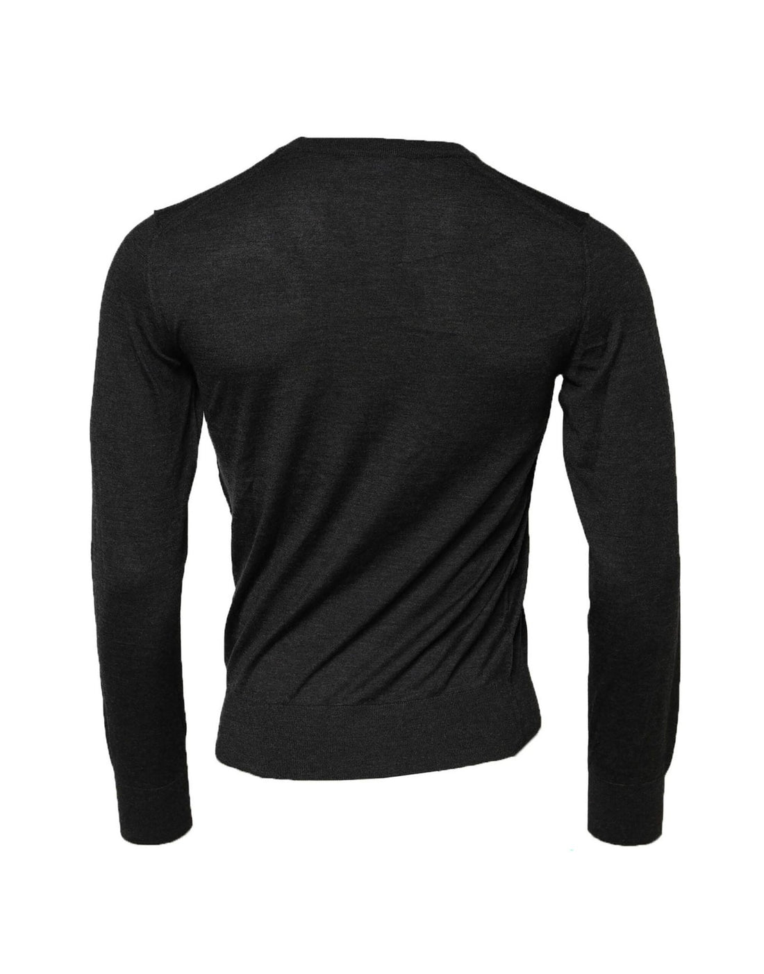 Dolce & Gabbana Gray Cashmere Crew Neck Sweatshirt Sweater - RIMODA