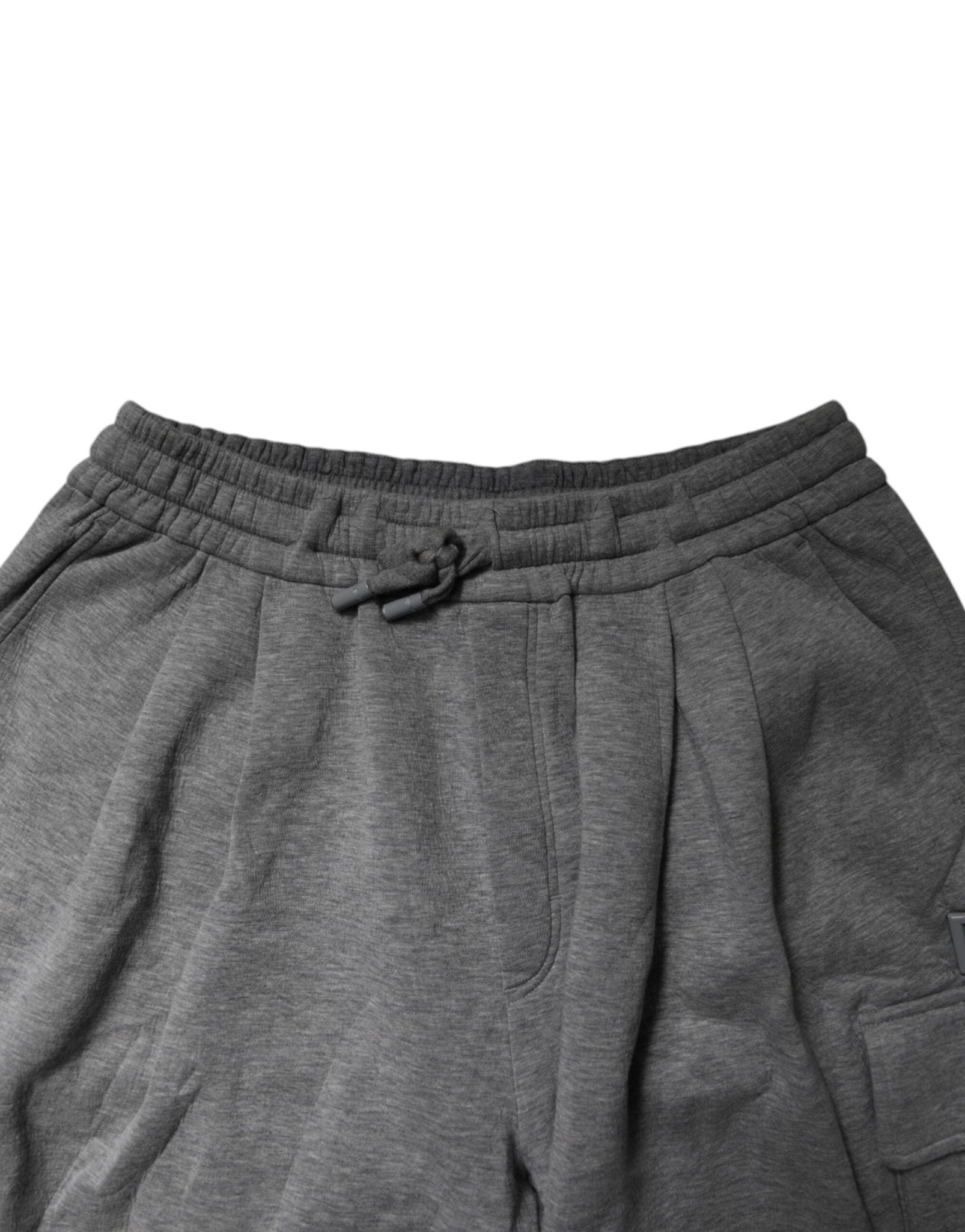 Dolce & Gabbana Gray Cotton Cargo Bermuda Sweatshorts Shorts - RIMODA