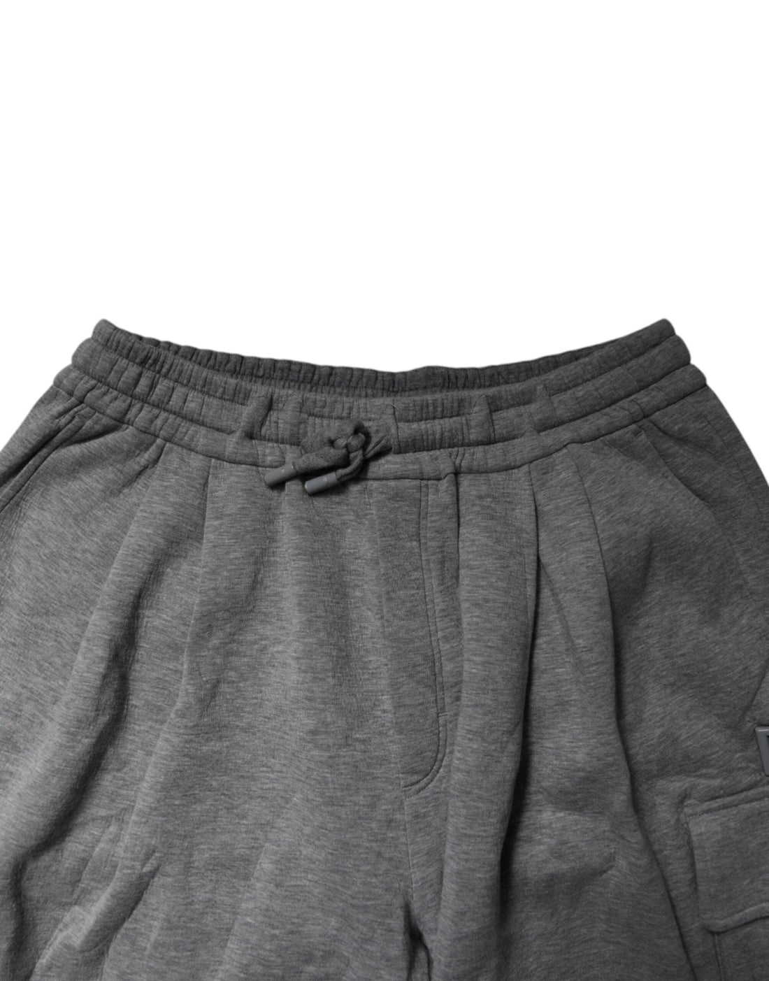 Dolce & Gabbana Gray Cotton Cargo Bermuda Sweatshorts Shorts - RIMODA