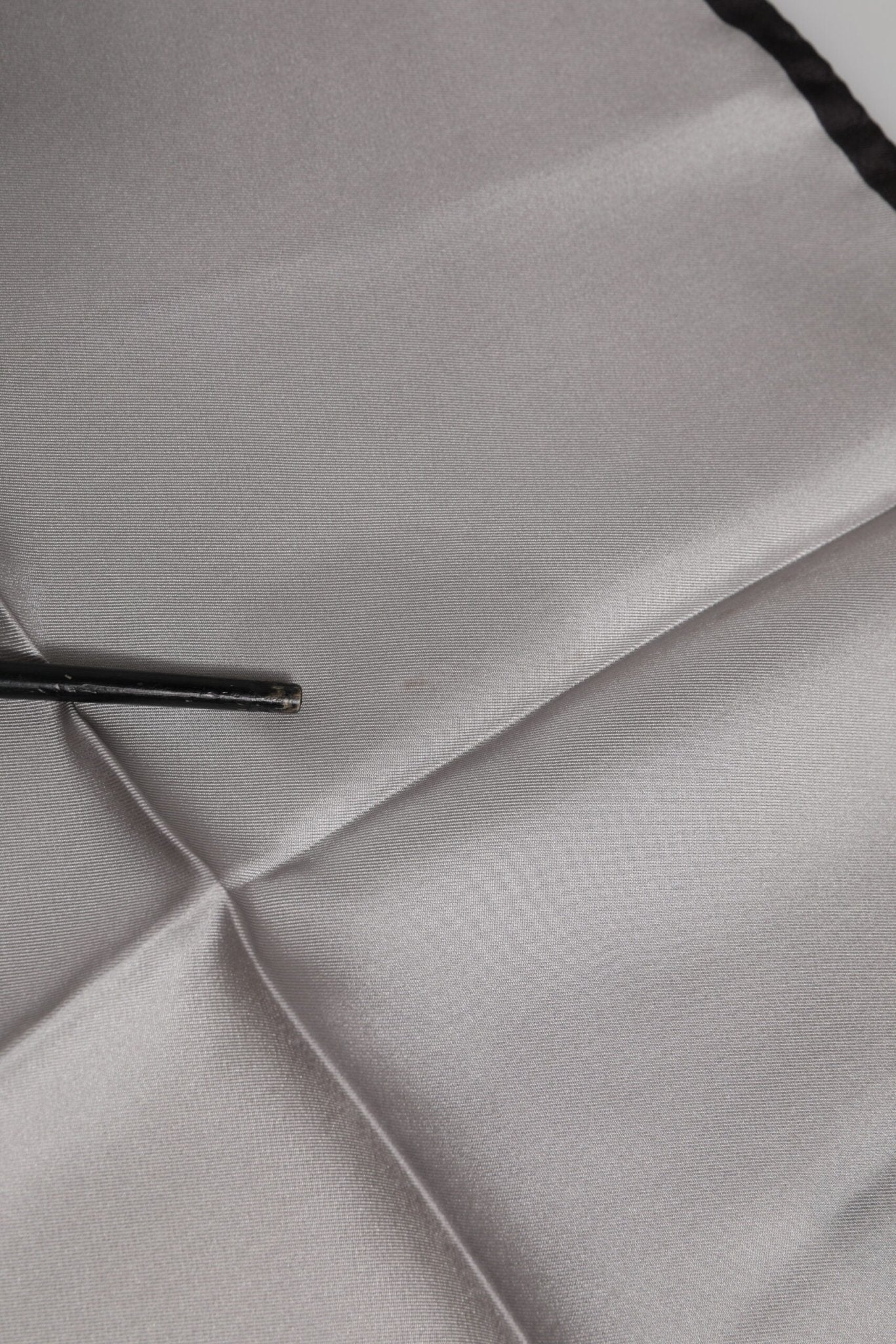 Dolce & Gabbana Gray DG Crown Silk Square Men Foulard Scarf - RIMODA