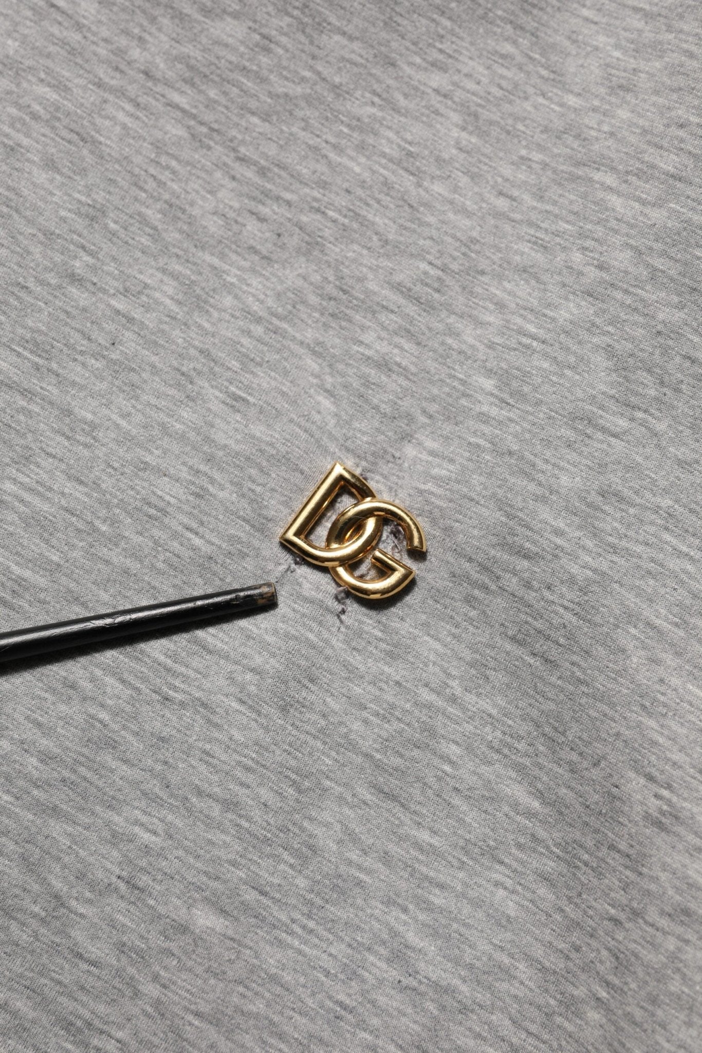 Dolce & Gabbana Gray Logo Cotton Hooded Sweatshirt Sweater - RIMODA