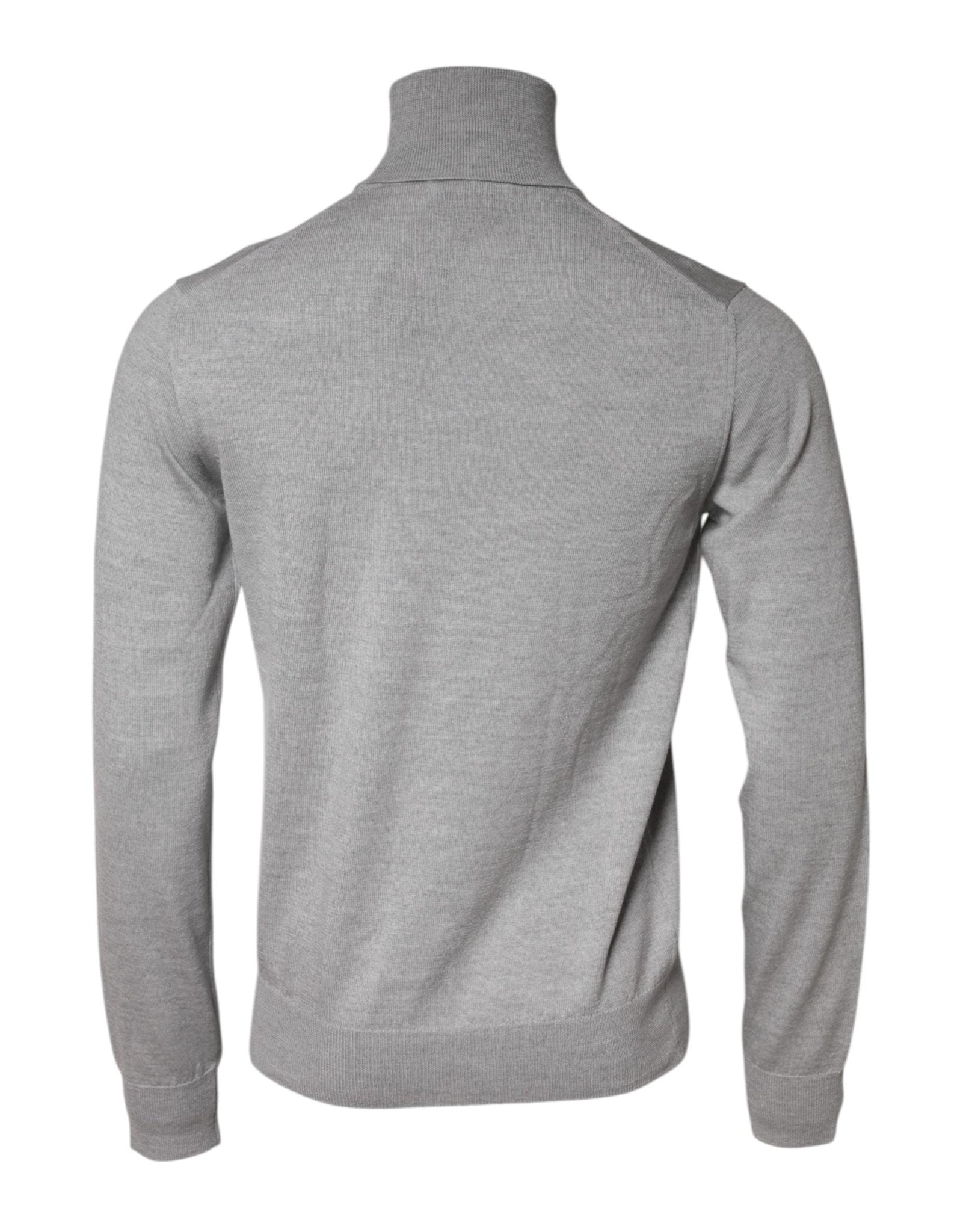 Dolce & Gabbana Gray LongSleeve Turtleneck Pullover Sweater - RIMODA