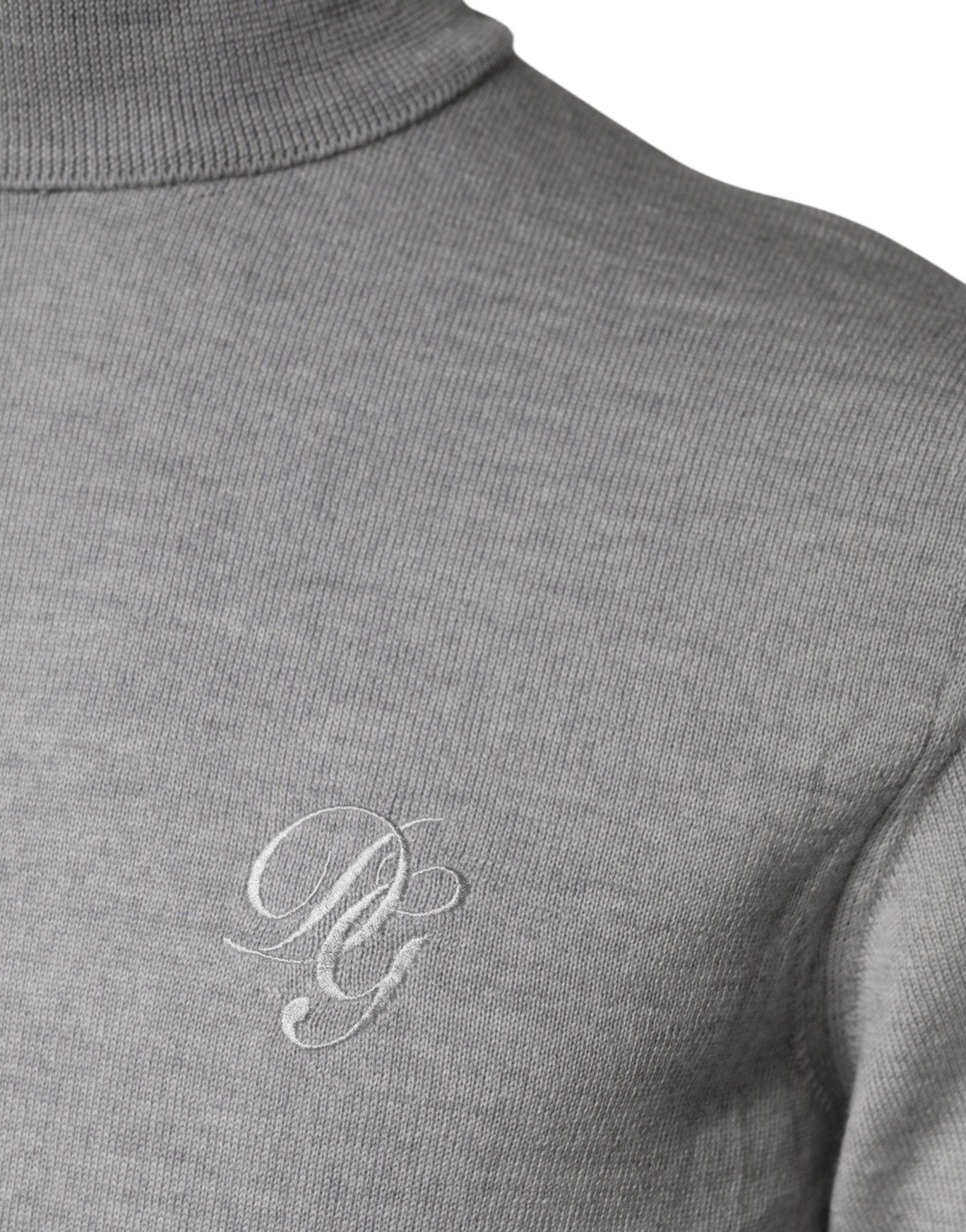 Dolce & Gabbana Gray LongSleeve Turtleneck Pullover Sweater - RIMODA