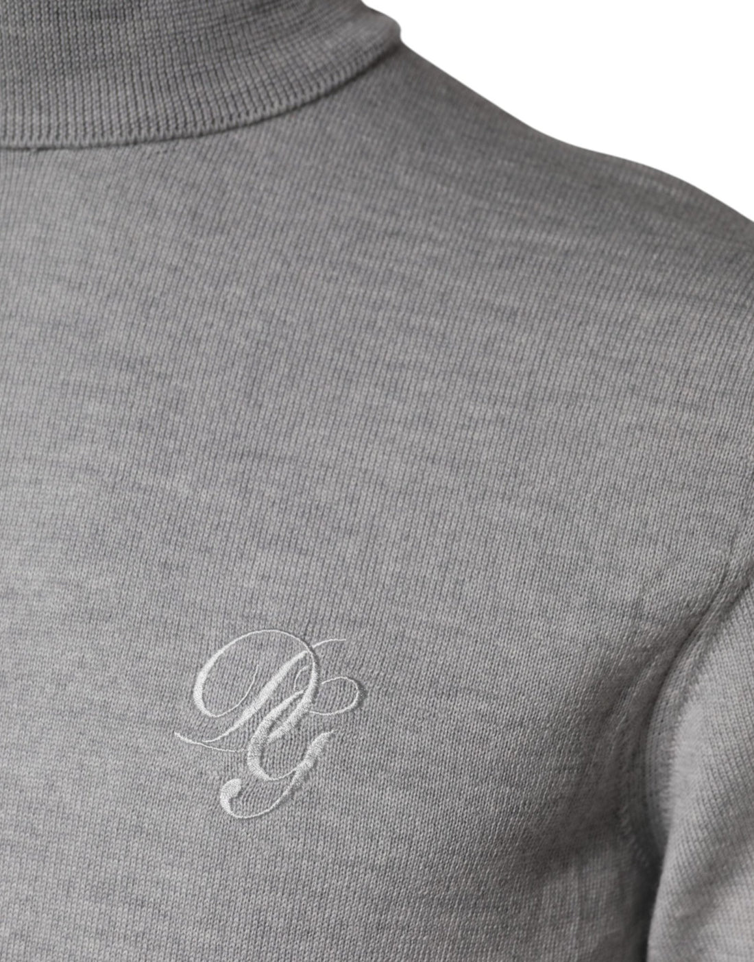 Dolce & Gabbana Gray LongSleeve Turtleneck Pullover Sweater - RIMODA
