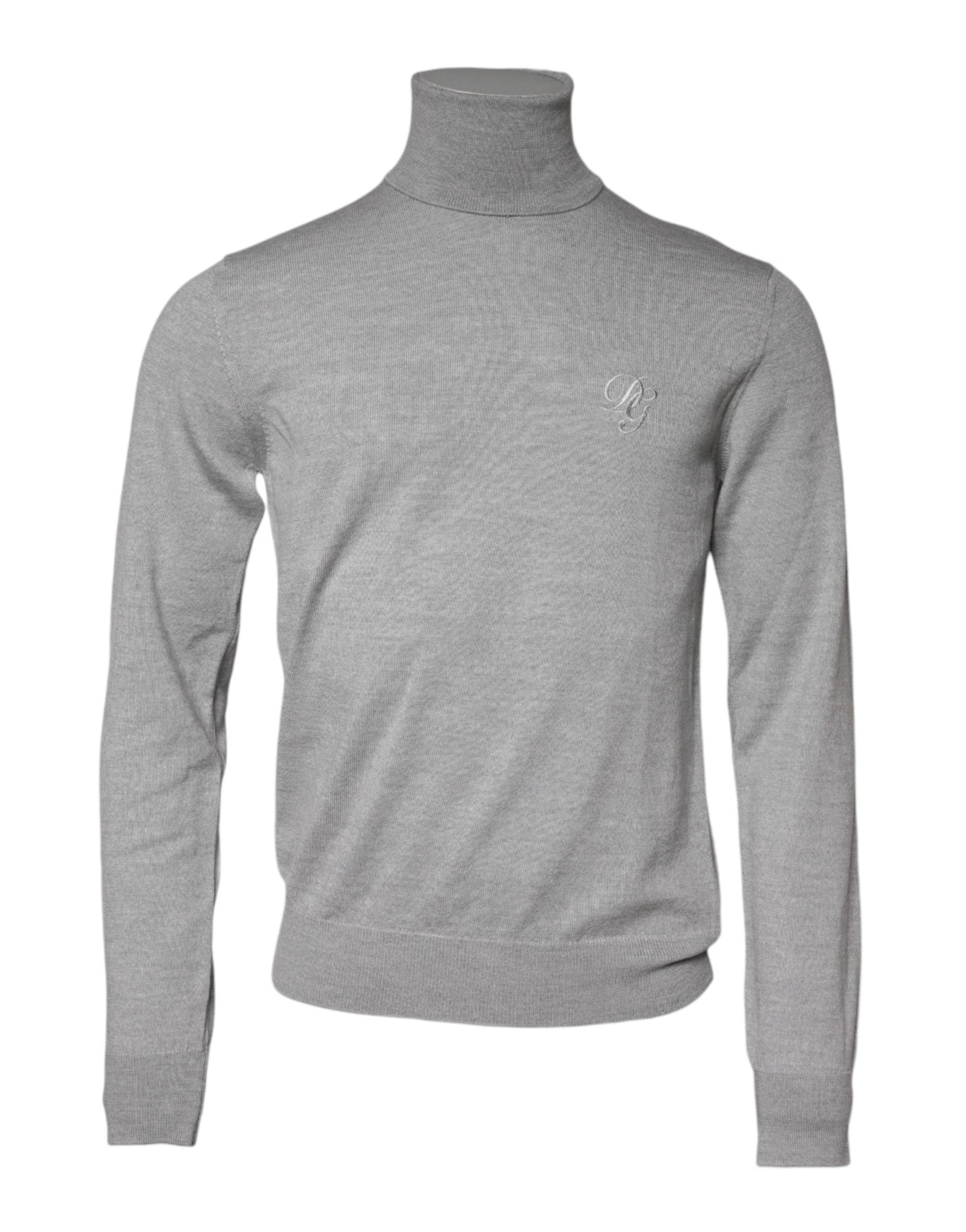 Dolce & Gabbana Gray LongSleeve Turtleneck Pullover Sweater - RIMODA