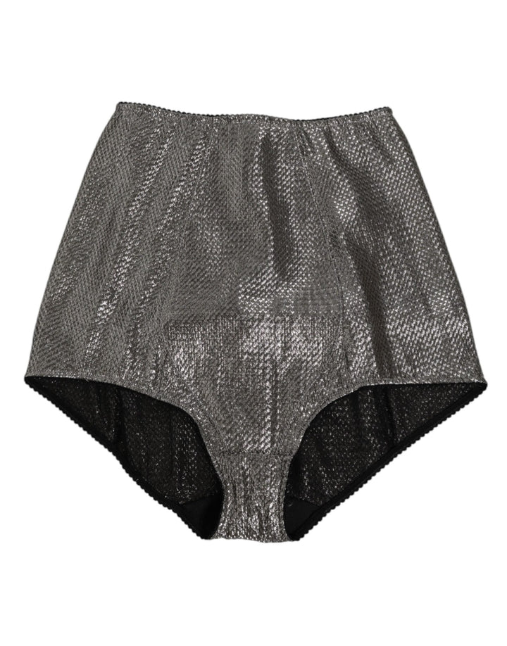 Dolce & Gabbana Gray Silk Stretch Slip Girdle Panty Underwear - RIMODA