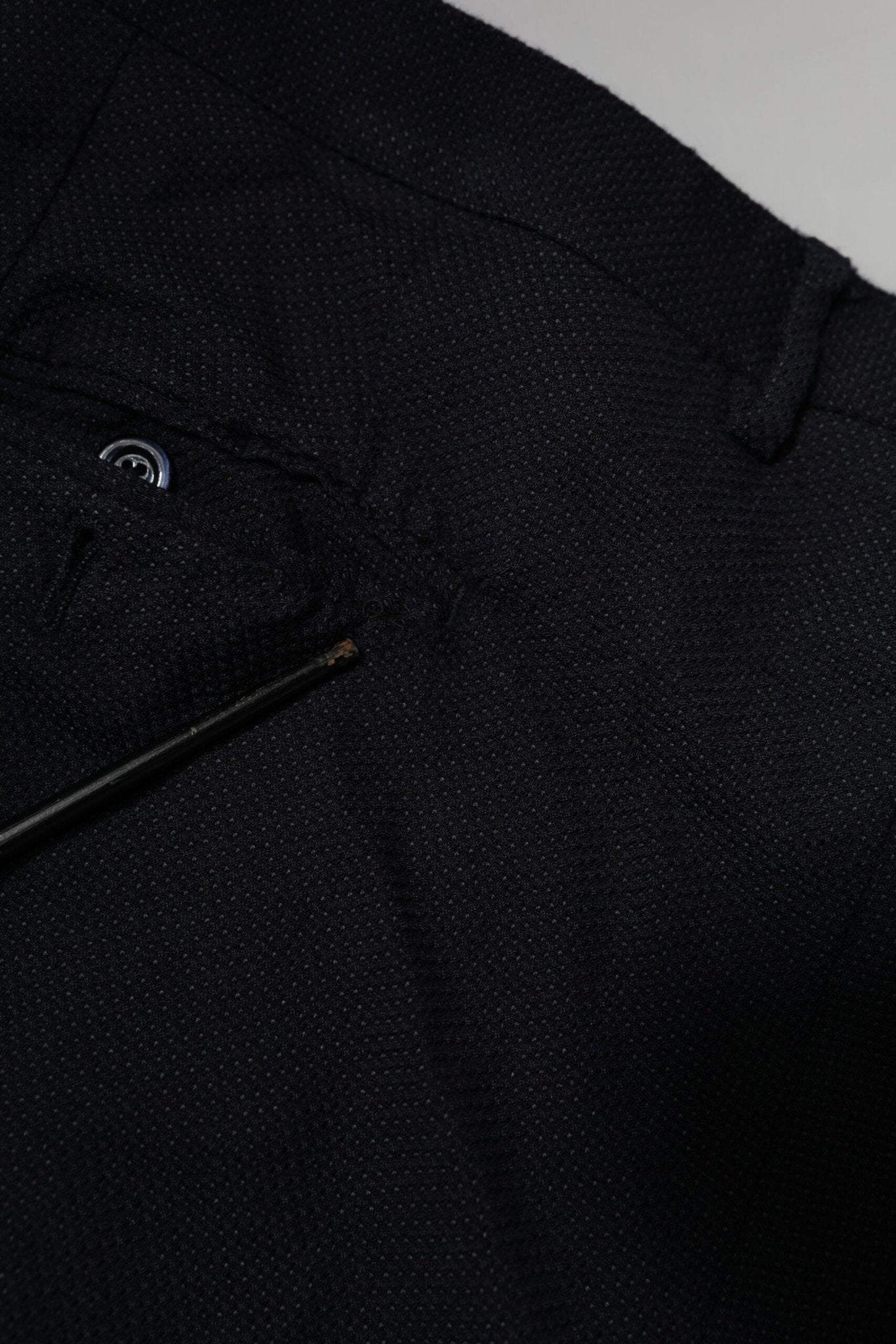 Dolce & Gabbana Gray Wool Formal Dress Men Trousers Pants - RIMODA
