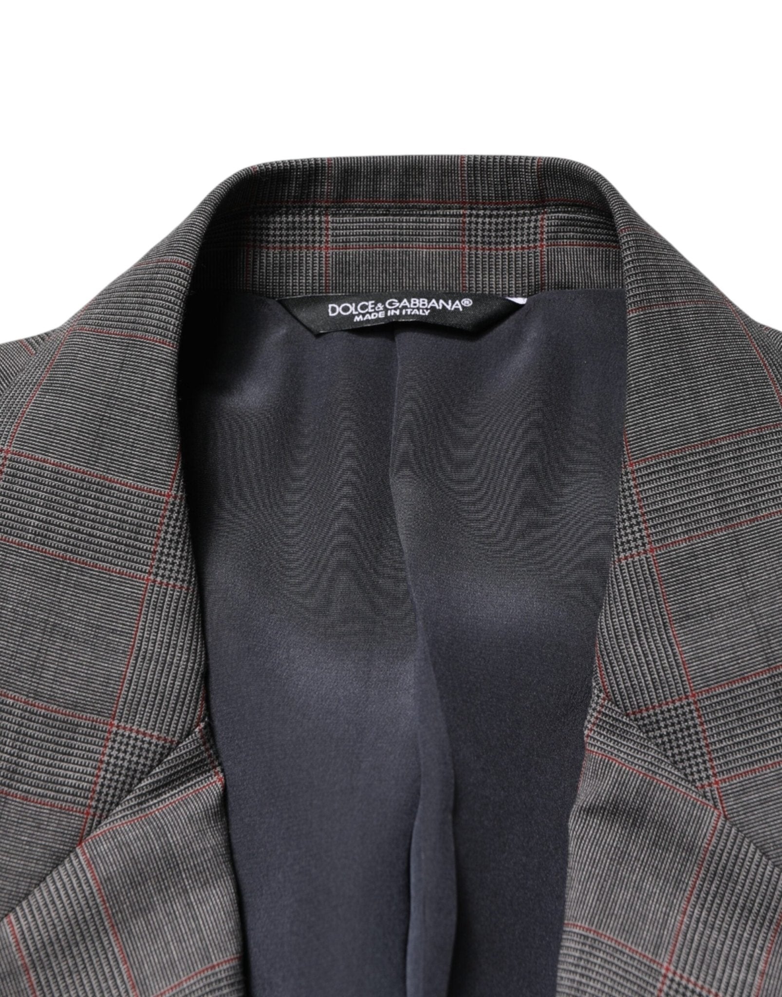 Dolce & Gabbana Gray Wool Single Breasted 2 Button Blazer - RIMODA
