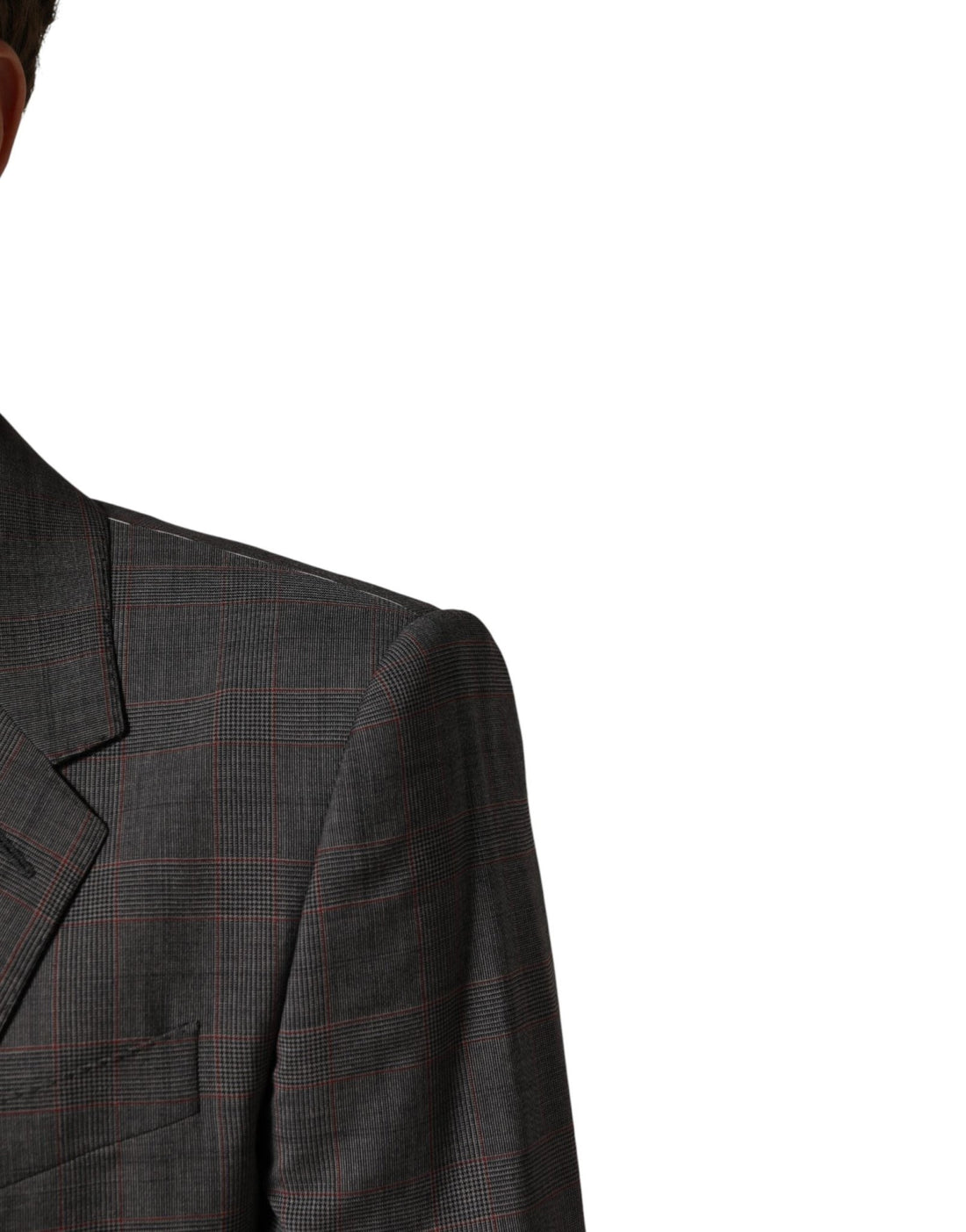 Dolce & Gabbana Gray Wool Single Breasted 2 Button Blazer - RIMODA