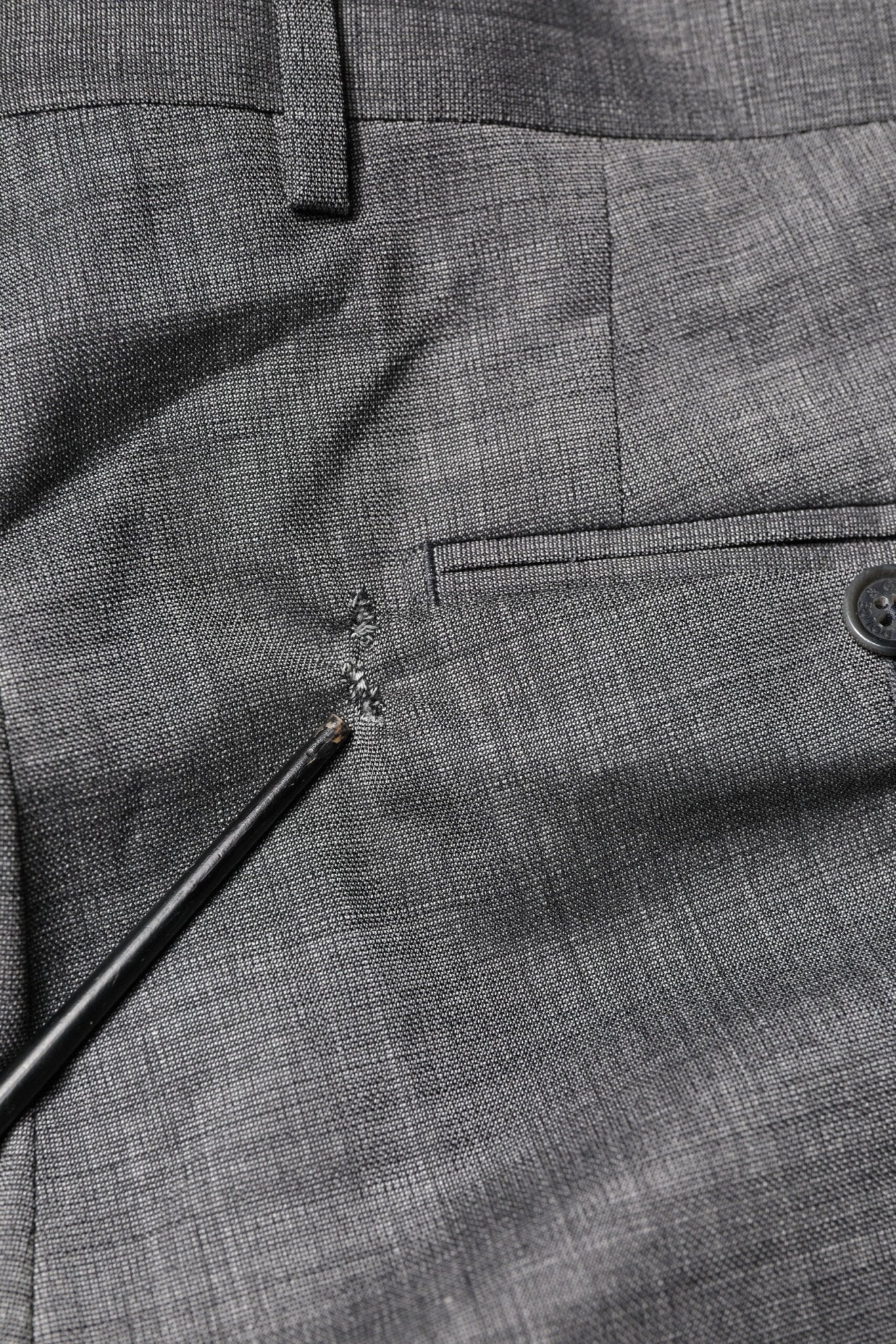 Dolce & Gabbana Gray Wool Single Breasted 2 Piece Suit - RIMODA