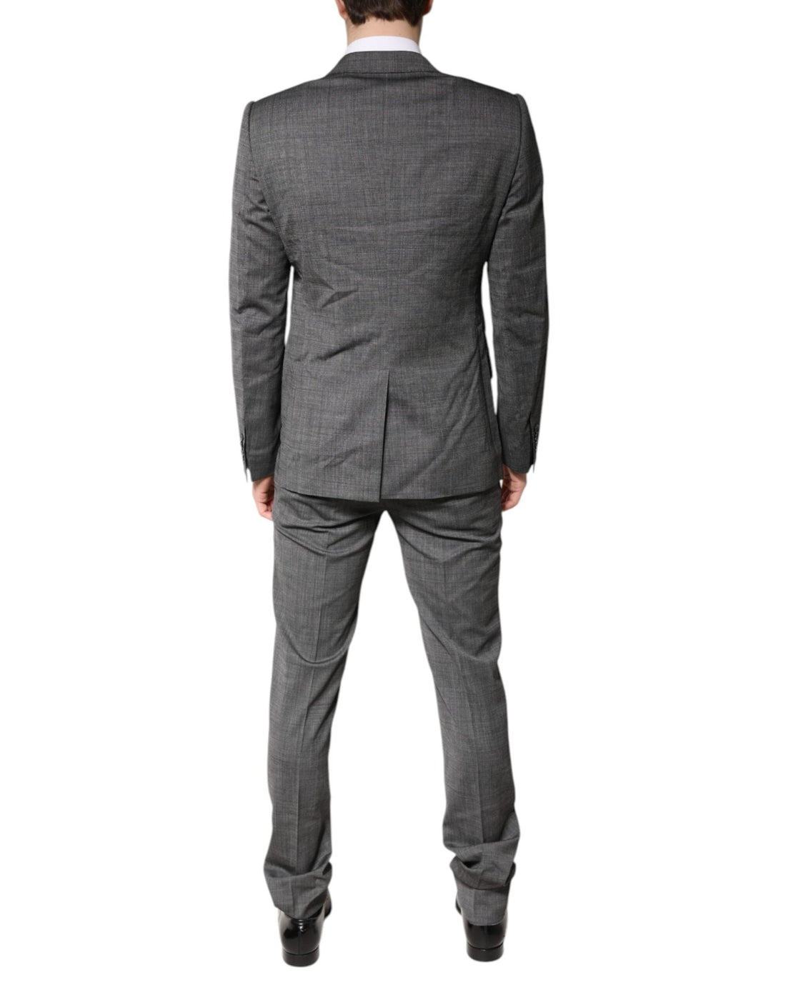 Dolce & Gabbana Gray Wool Single Breasted 2 Piece Suit - RIMODA