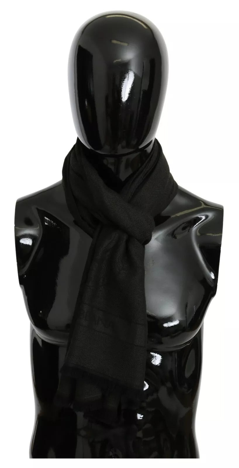 Dolce & Gabbana Green Brown Wrap Cashmere Shawl Scarf - RIMODA