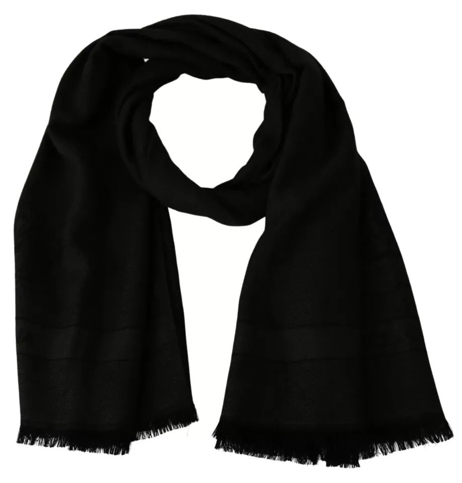 Dolce & Gabbana Green Brown Wrap Cashmere Shawl Scarf - RIMODA