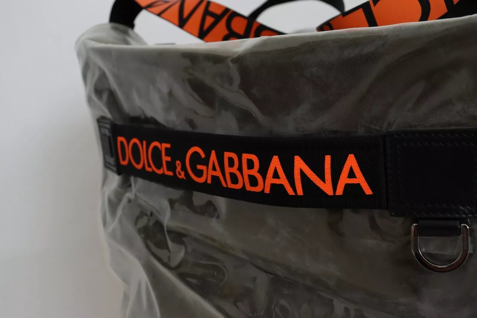 Dolce & Gabbana Green Fashion Expression Oversized Plastic Tote Bag - RIMODA