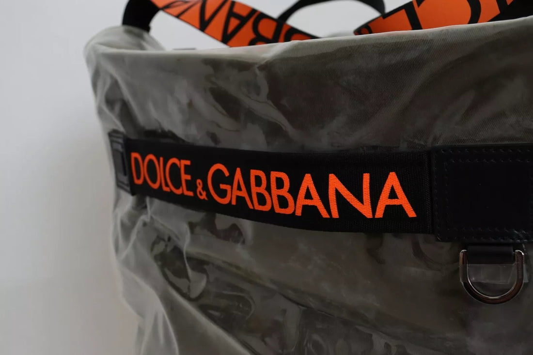Dolce & Gabbana Green Fashion Expression Oversized Plastic Tote Bag - RIMODA