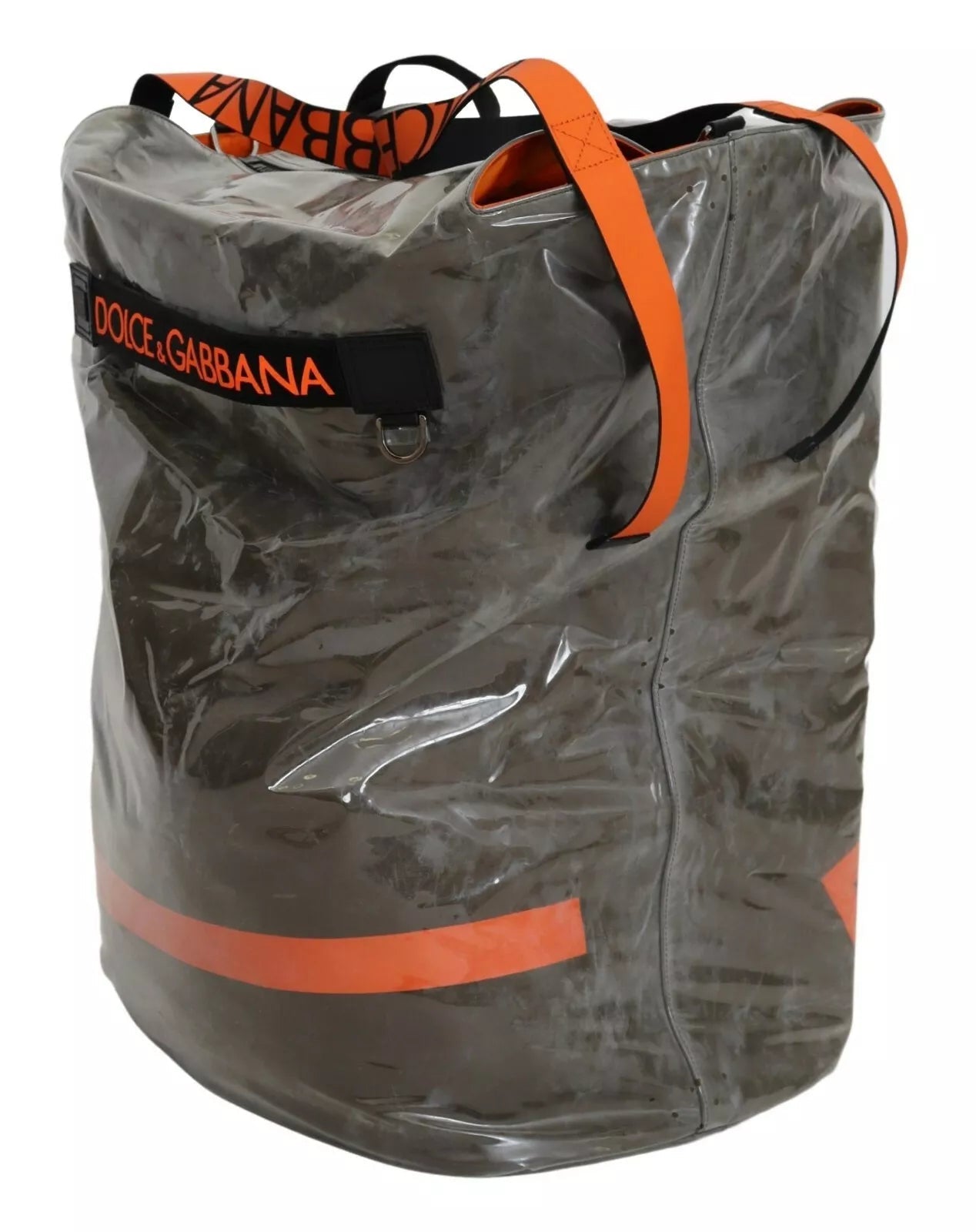 Dolce & Gabbana Green Fashion Expression Oversized Plastic Tote Bag - RIMODA