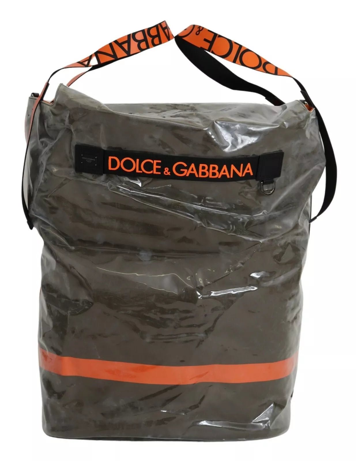 Dolce & Gabbana Green Fashion Expression Oversized Plastic Tote Bag - RIMODA