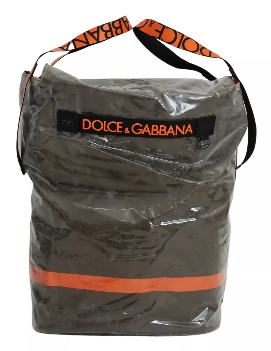 Dolce & Gabbana Green Fashion Expression Oversized Plastic Tote Bag - RIMODA