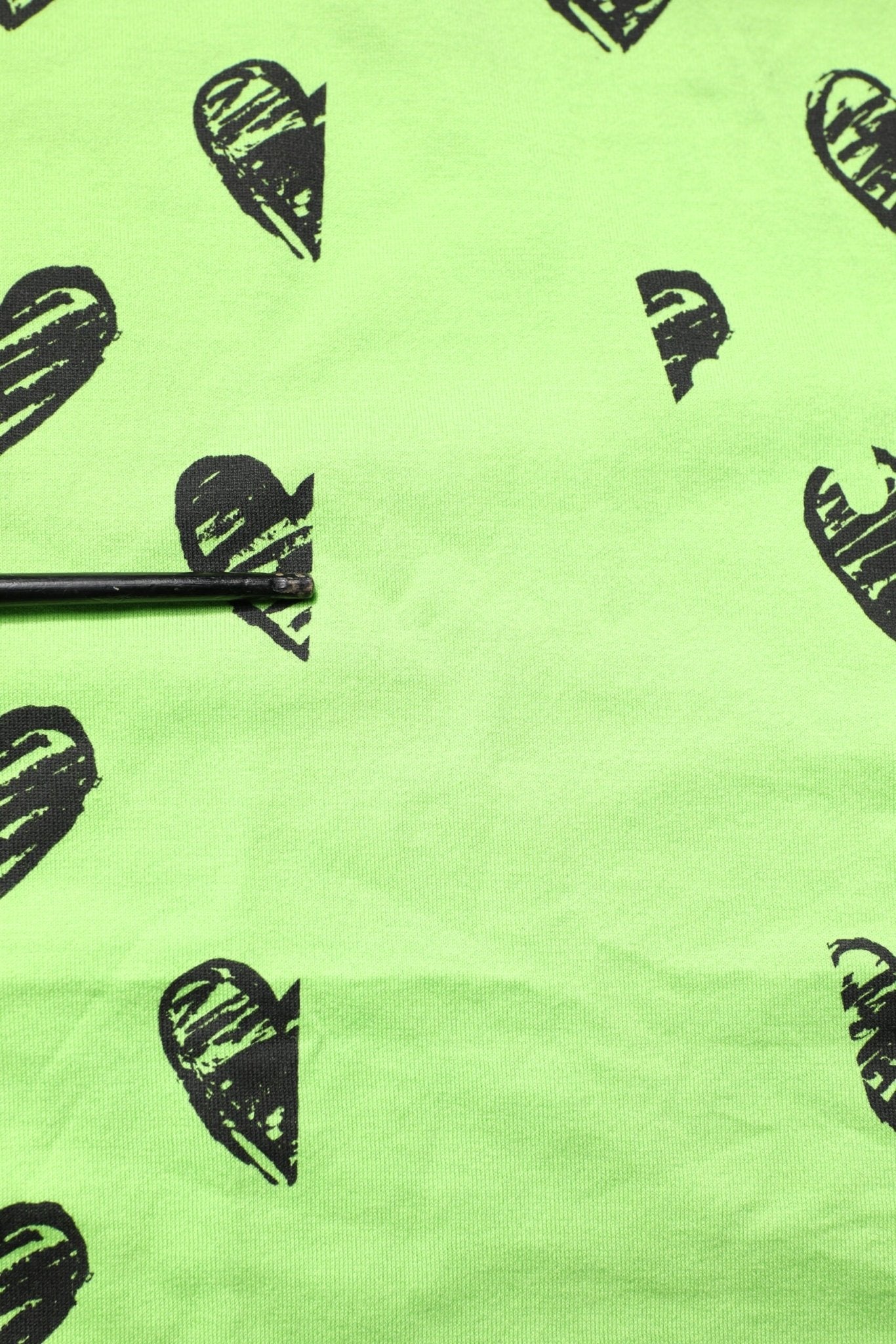 Dolce & Gabbana Green Heart Print Cotton Crew Neck T-shirt - RIMODA