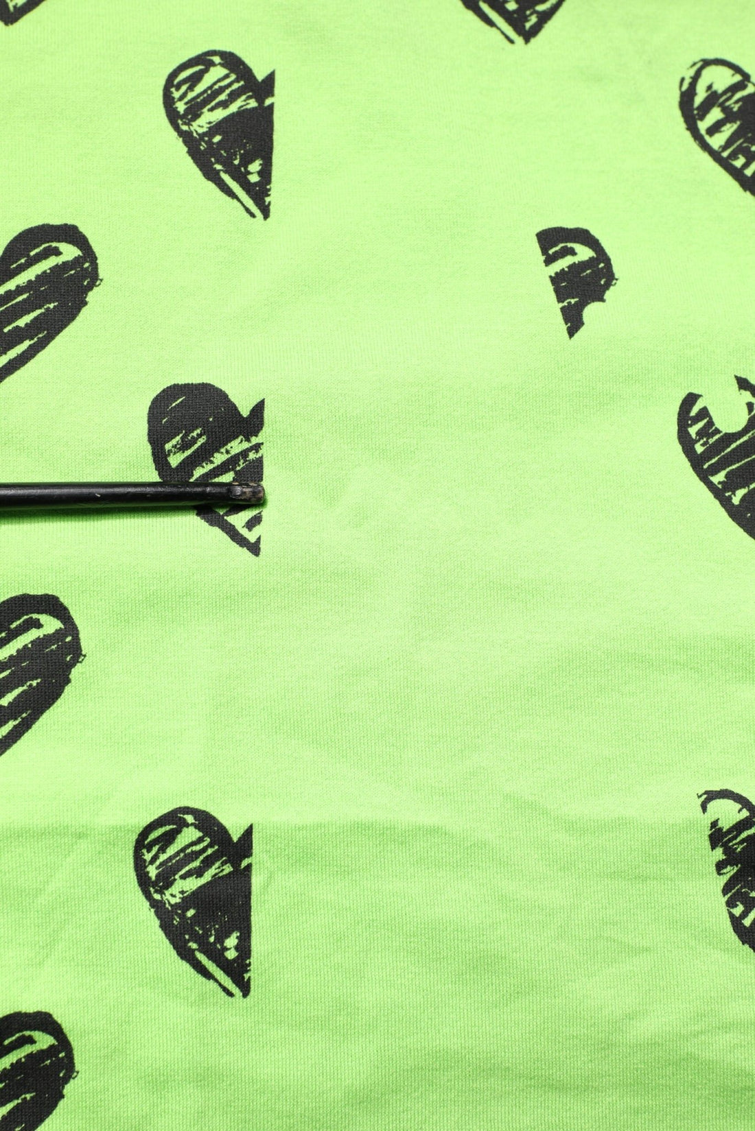 Dolce & Gabbana Green Heart Print Cotton Crew Neck T-shirt - RIMODA