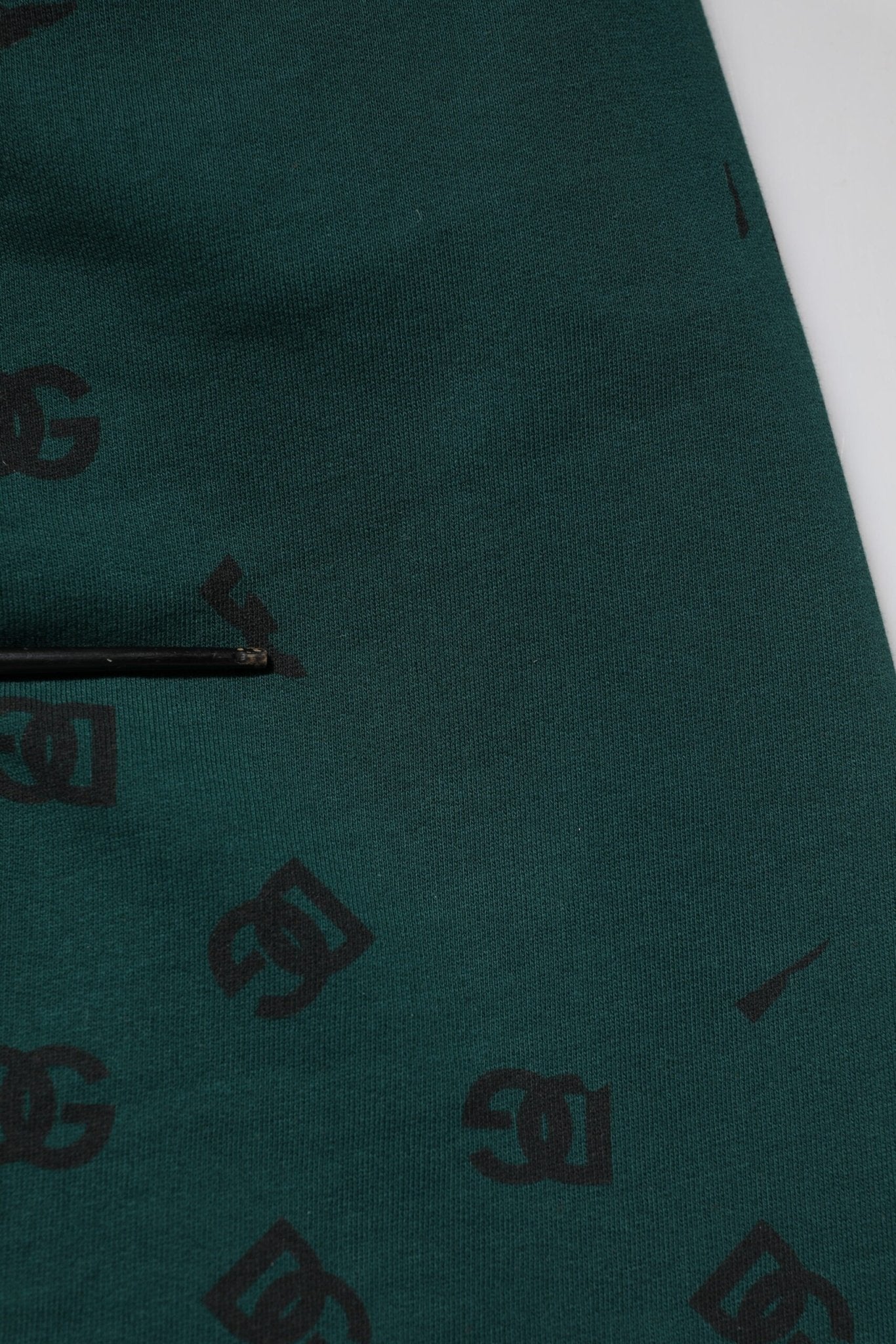 Dolce & Gabbana Green Logo Print Jogger Men Sweatpants Pants - RIMODA