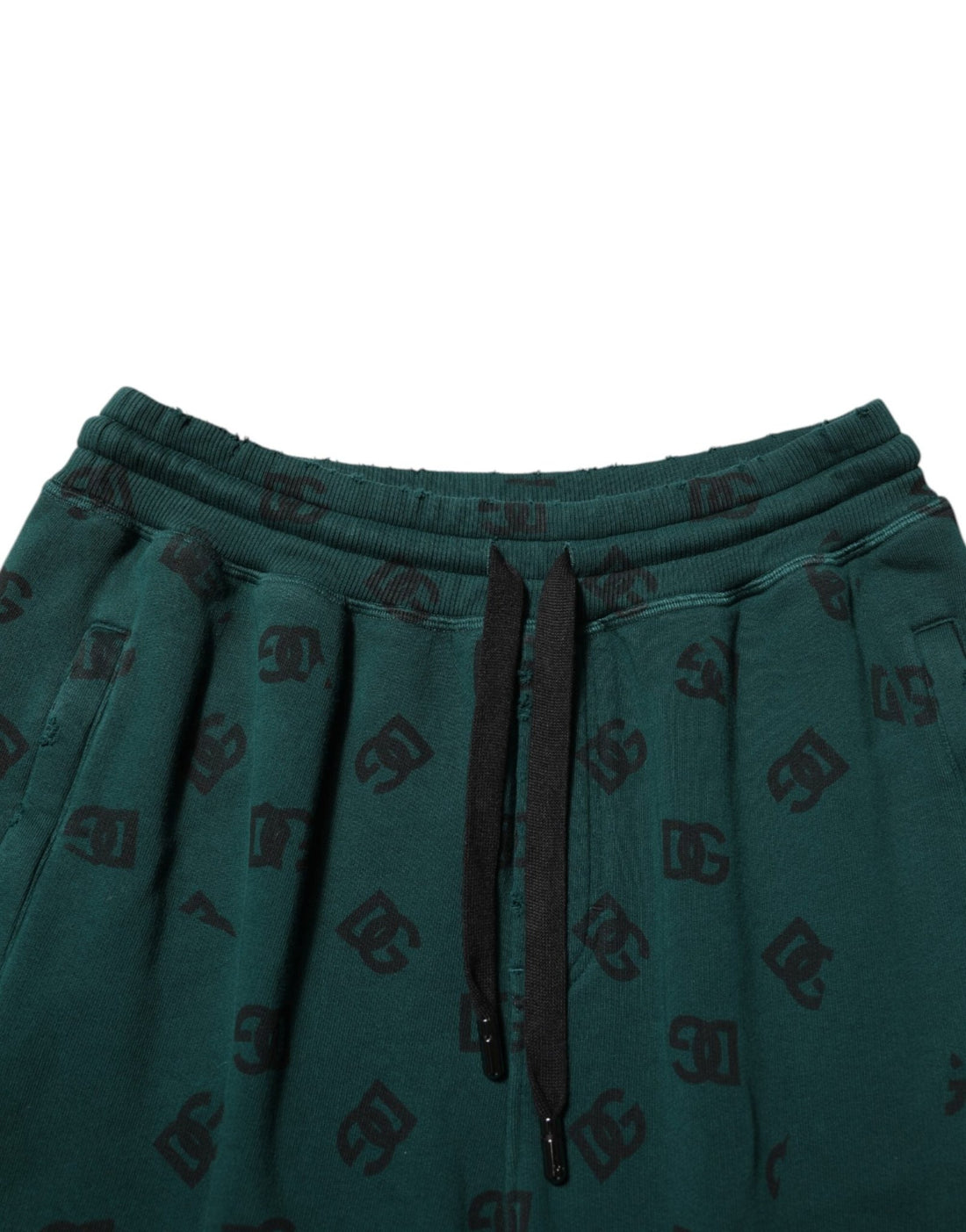 Dolce & Gabbana Green Logo Print Jogger Men Sweatpants Pants - RIMODA