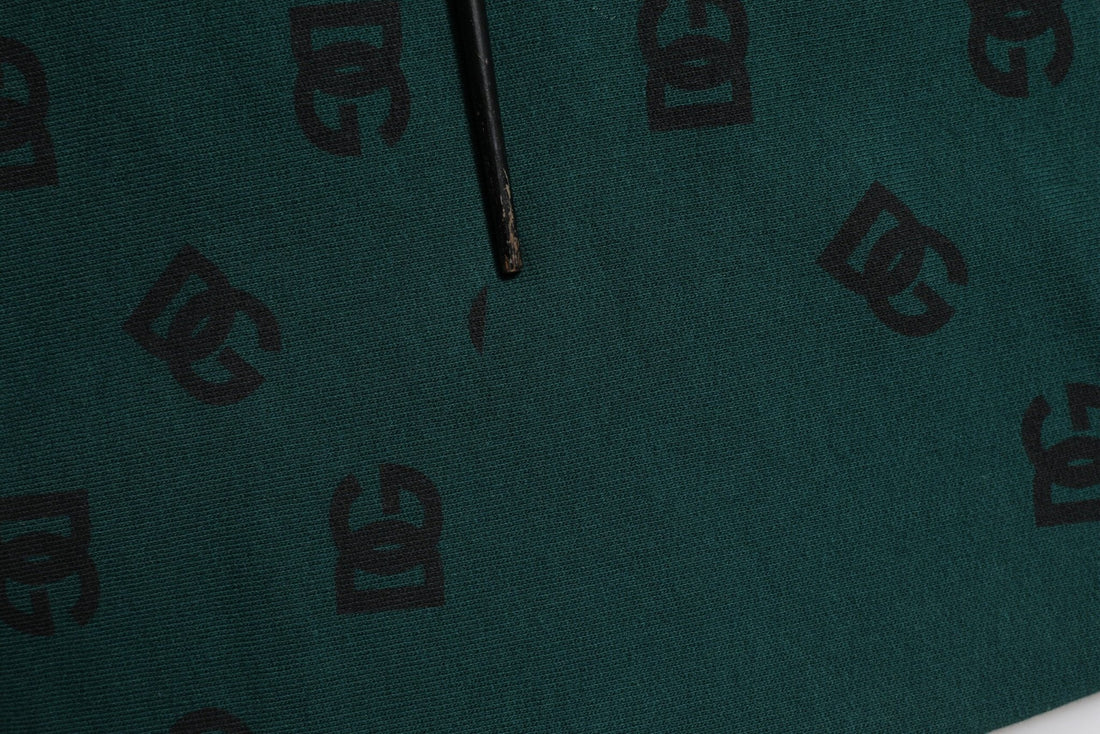 Dolce & Gabbana Green Logo Print Jogger Men Sweatpants Pants - RIMODA