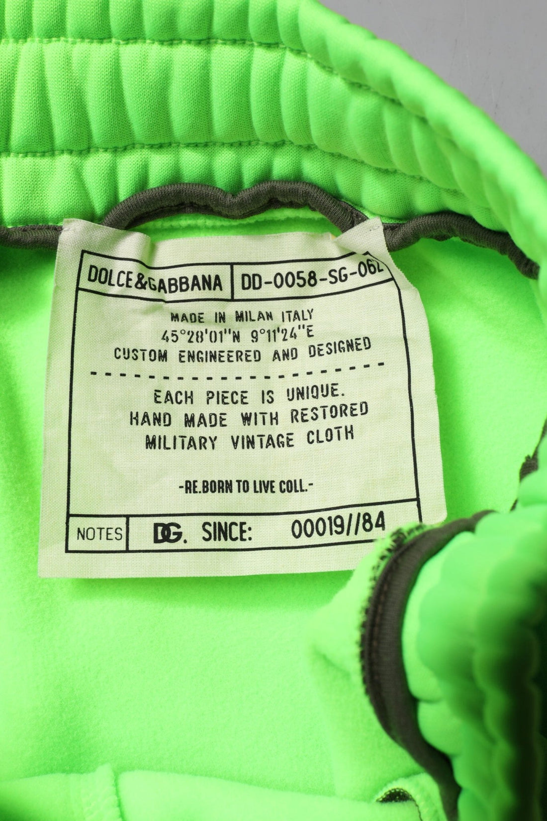 Dolce & Gabbana Green Patchwork Cargo Bermuda Shorts - RIMODA