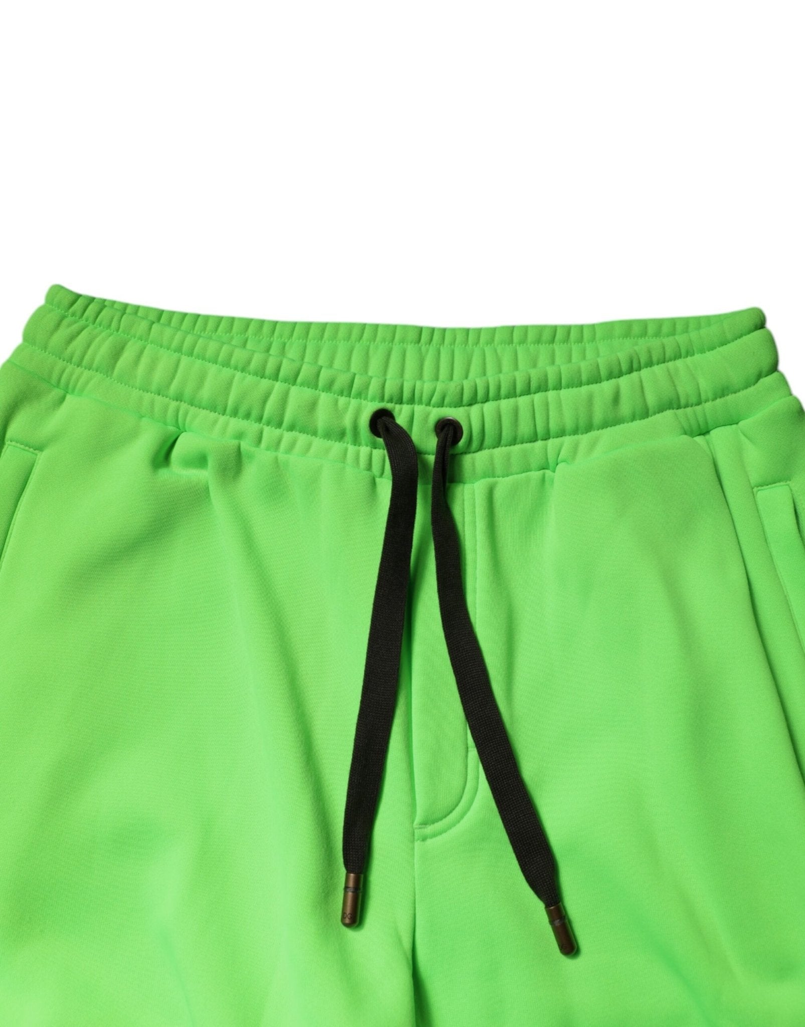 Dolce & Gabbana Green Patchwork Cargo Bermuda Shorts - RIMODA
