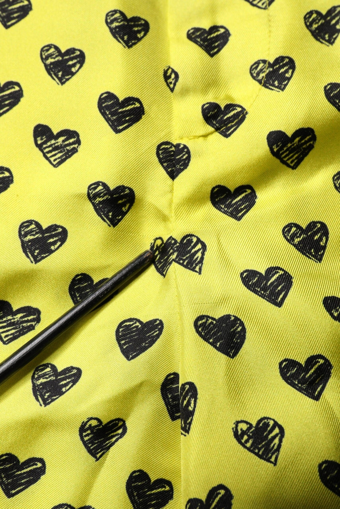 Dolce & Gabbana Green Silk Heart Print Bermuda Shorts - RIMODA