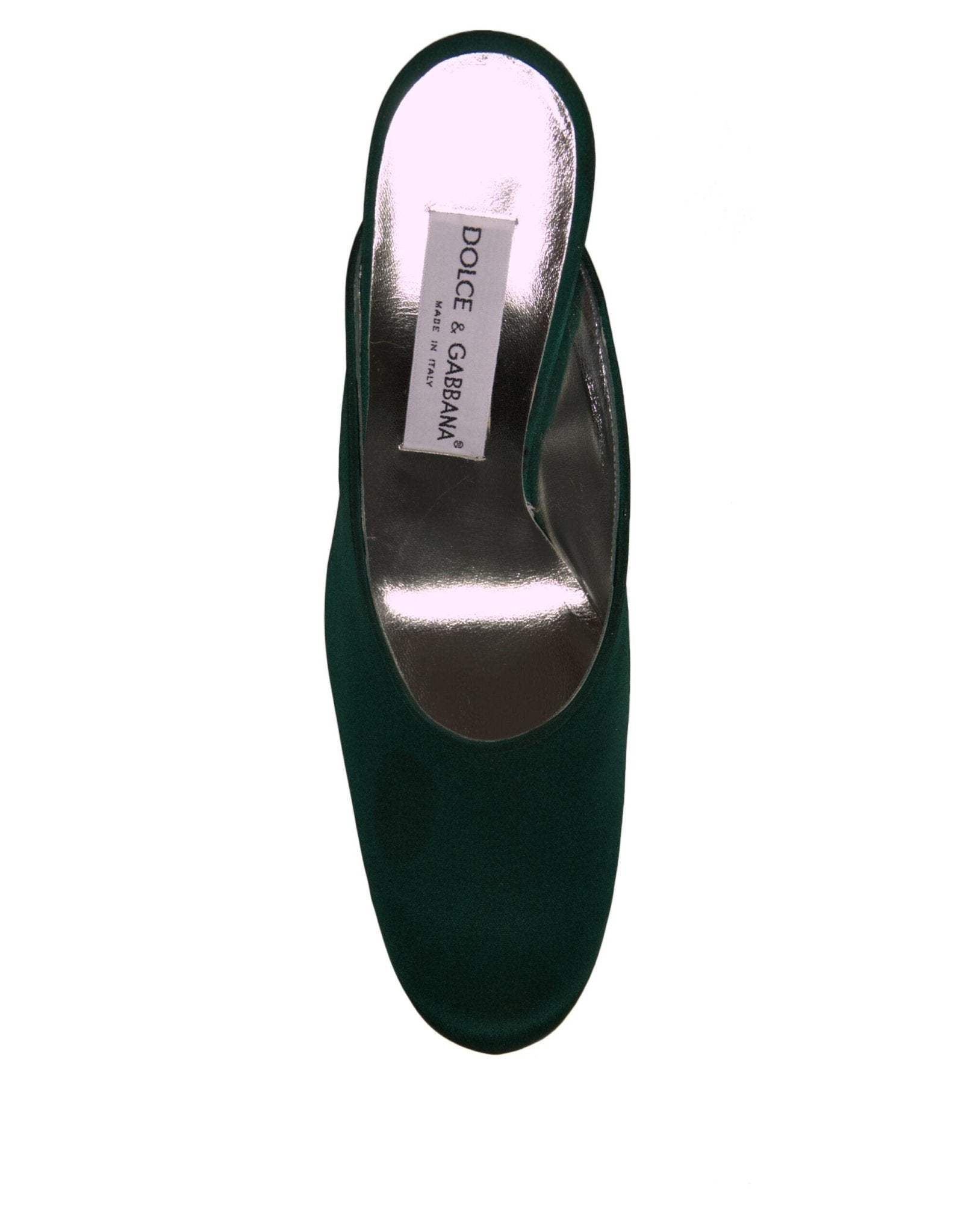 Dolce & Gabbana Green Suede Leather High Heel Pumps Shoes - RIMODA