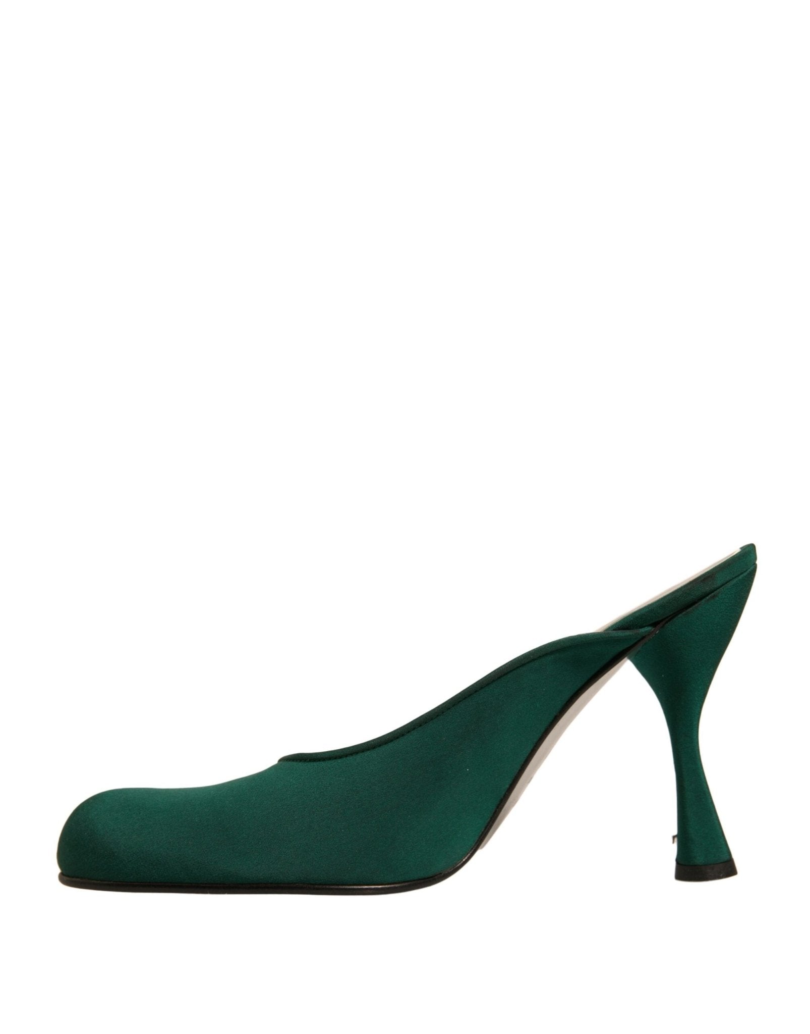 Dolce & Gabbana Green Suede Leather High Heel Pumps Shoes - RIMODA