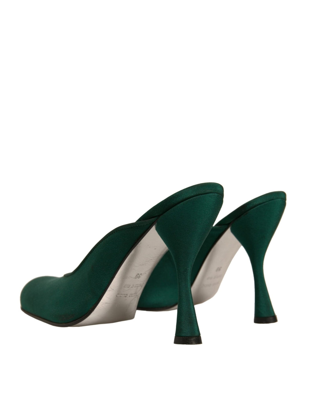 Dolce & Gabbana Green Suede Leather High Heel Pumps Shoes - RIMODA