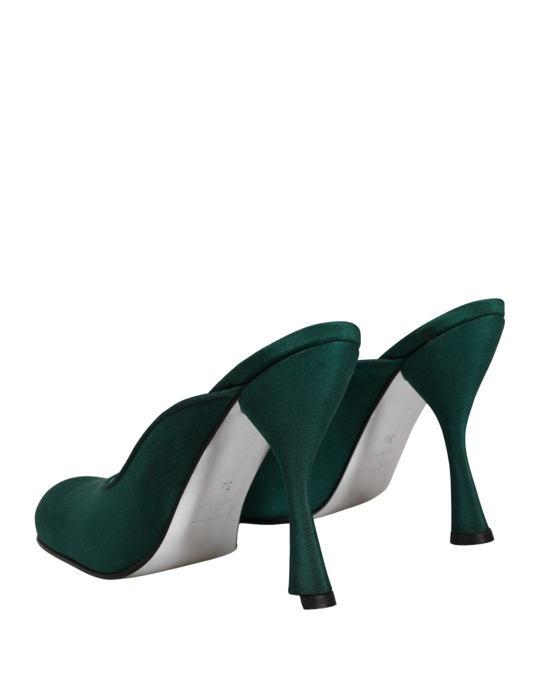 Dolce & Gabbana Green Suede Leather High Heel Pumps Shoes - RIMODA