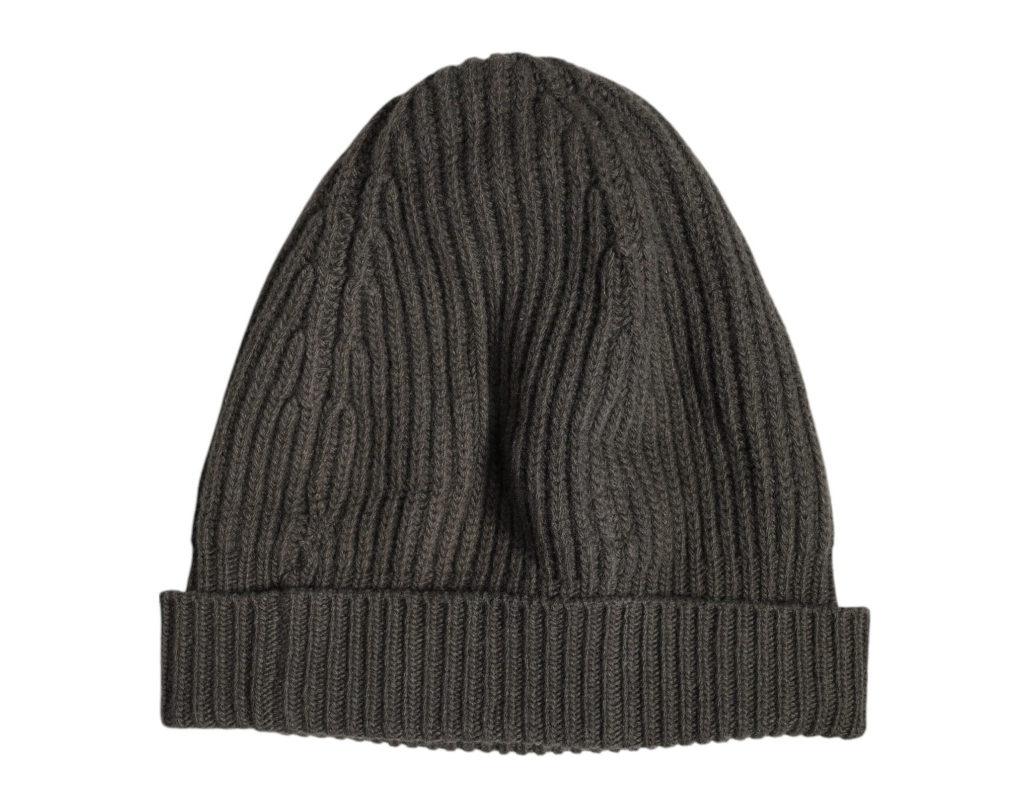 Dolce & Gabbana Green Wool DG Plaque Knitted Winter Beanie Hat - RIMODA