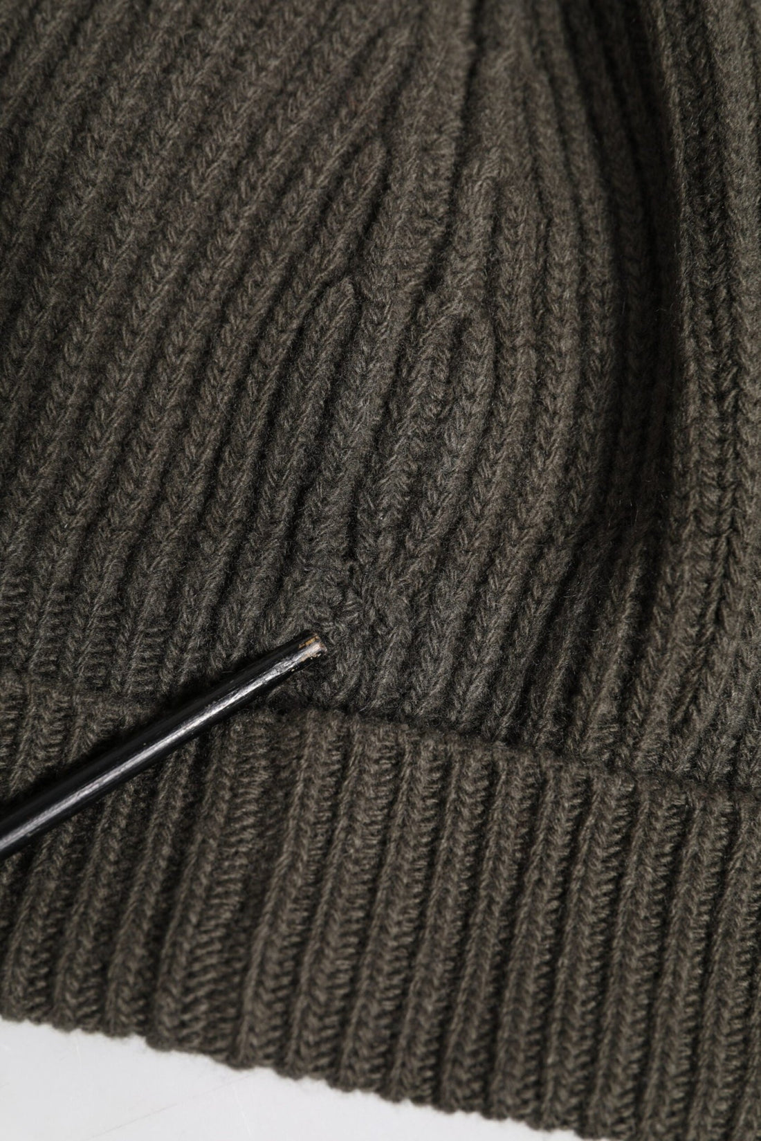 Dolce & Gabbana Green Wool DG Plaque Knitted Winter Beanie Hat - RIMODA