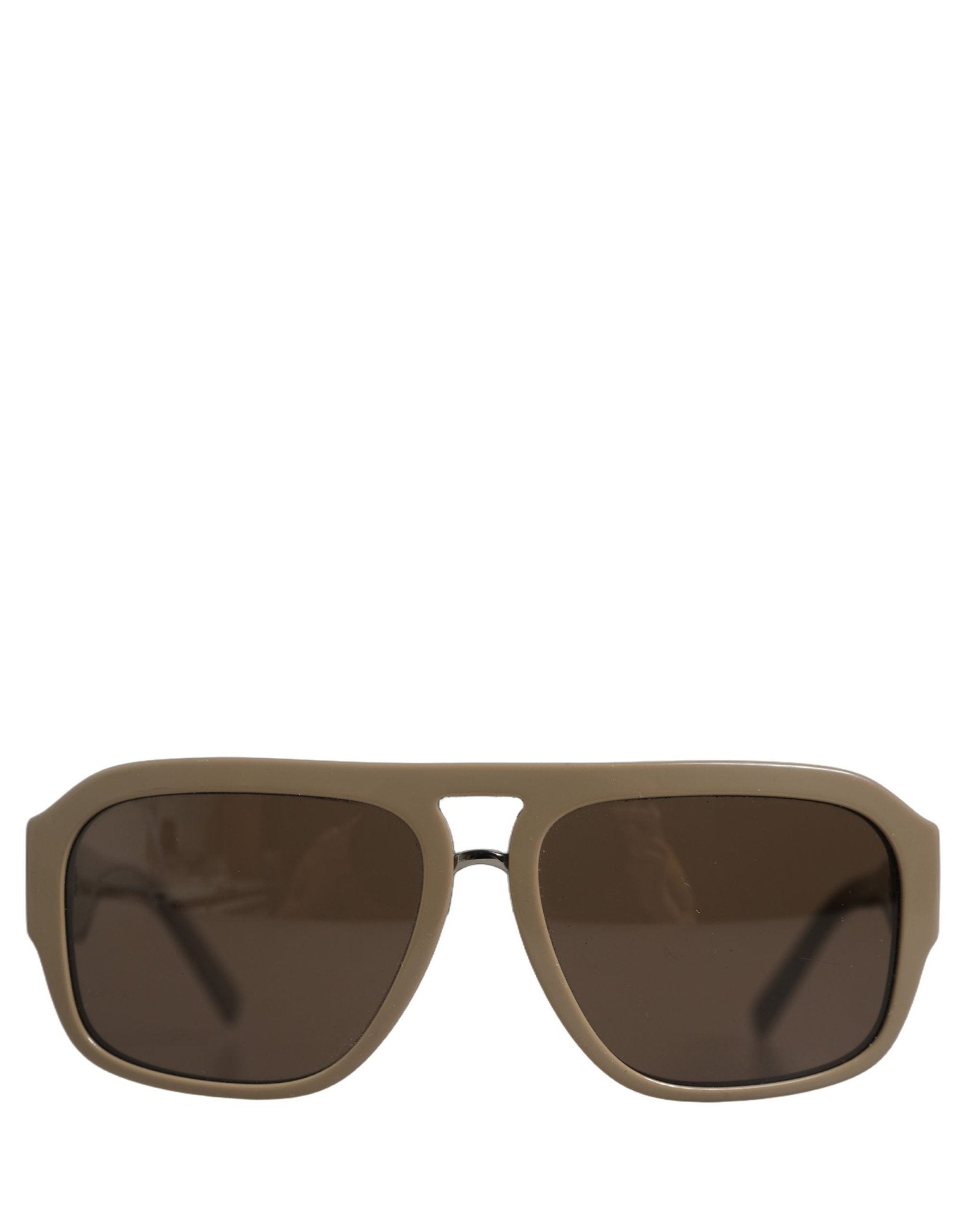 Dolce & Gabbana Khaki DG4403 Acetate Aviator Frame Eyewear Sunglasses - RIMODA
