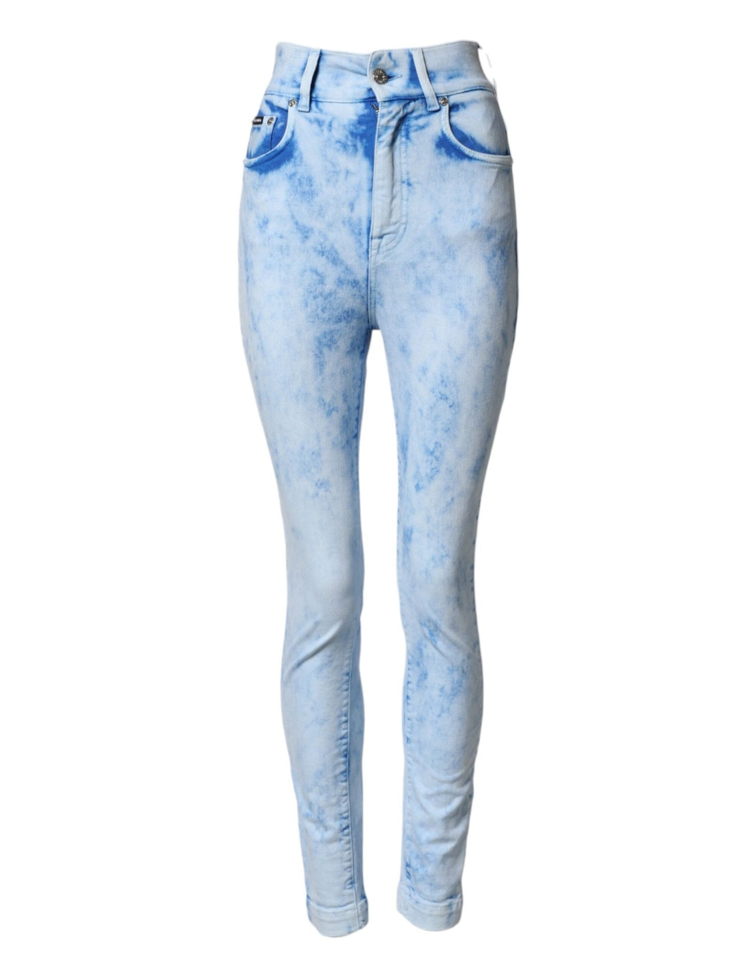 Dolce & Gabbana Light Blue High Waist Skinny Denim Jeans - RIMODA