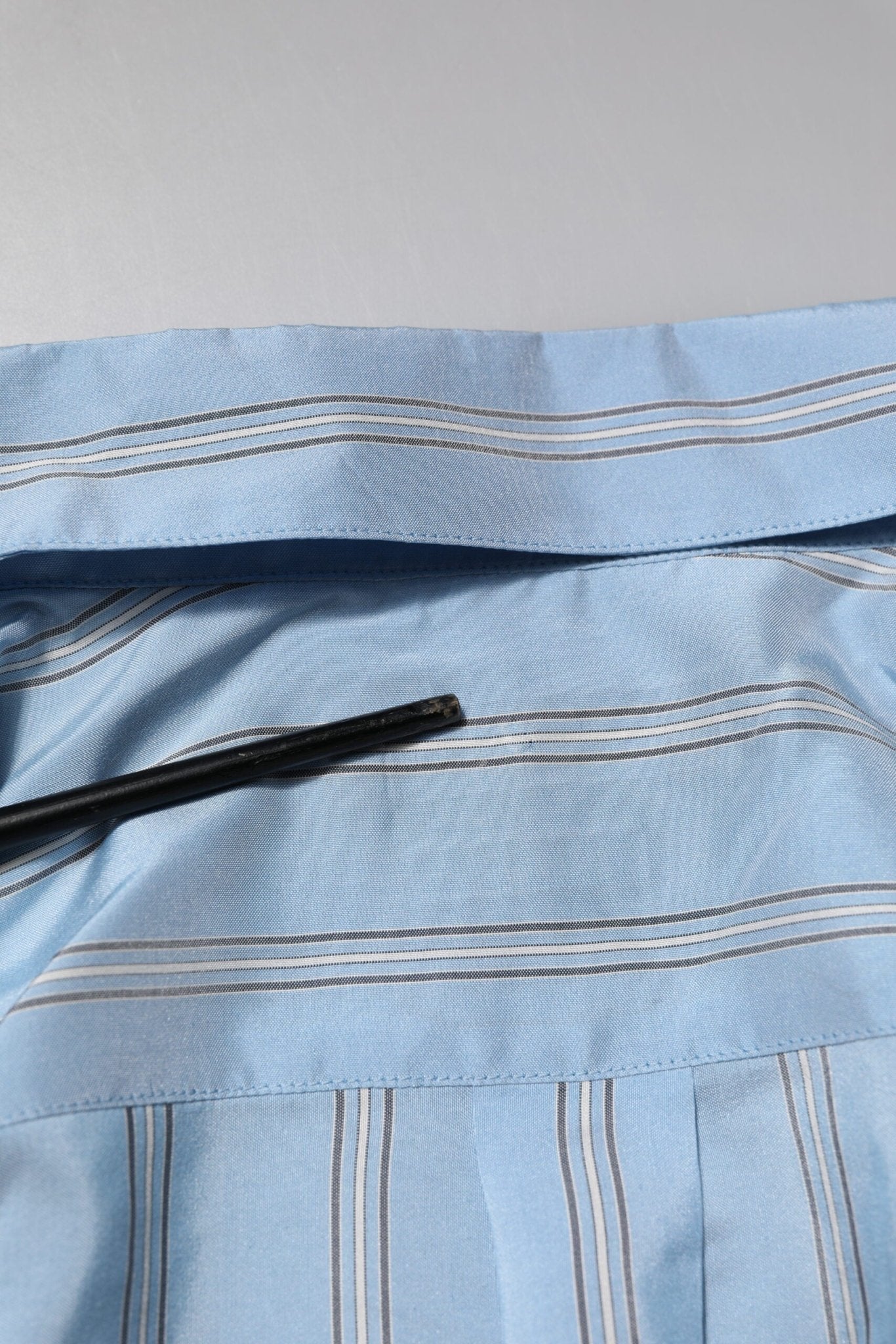 Dolce & Gabbana Light Blue MARTINI Striped Formal Dress Shirt - RIMODA