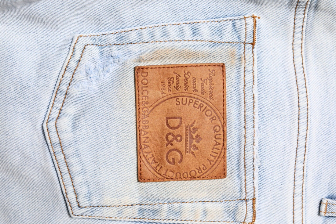 Dolce & Gabbana Light Blue Tattered Skinny Denim Jeans - RIMODA