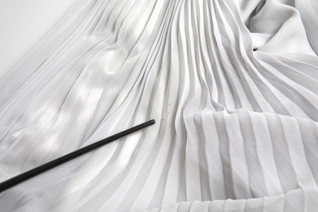 Dolce & Gabbana Light Grey Polyester Pleated Long Maxi Dress - RIMODA