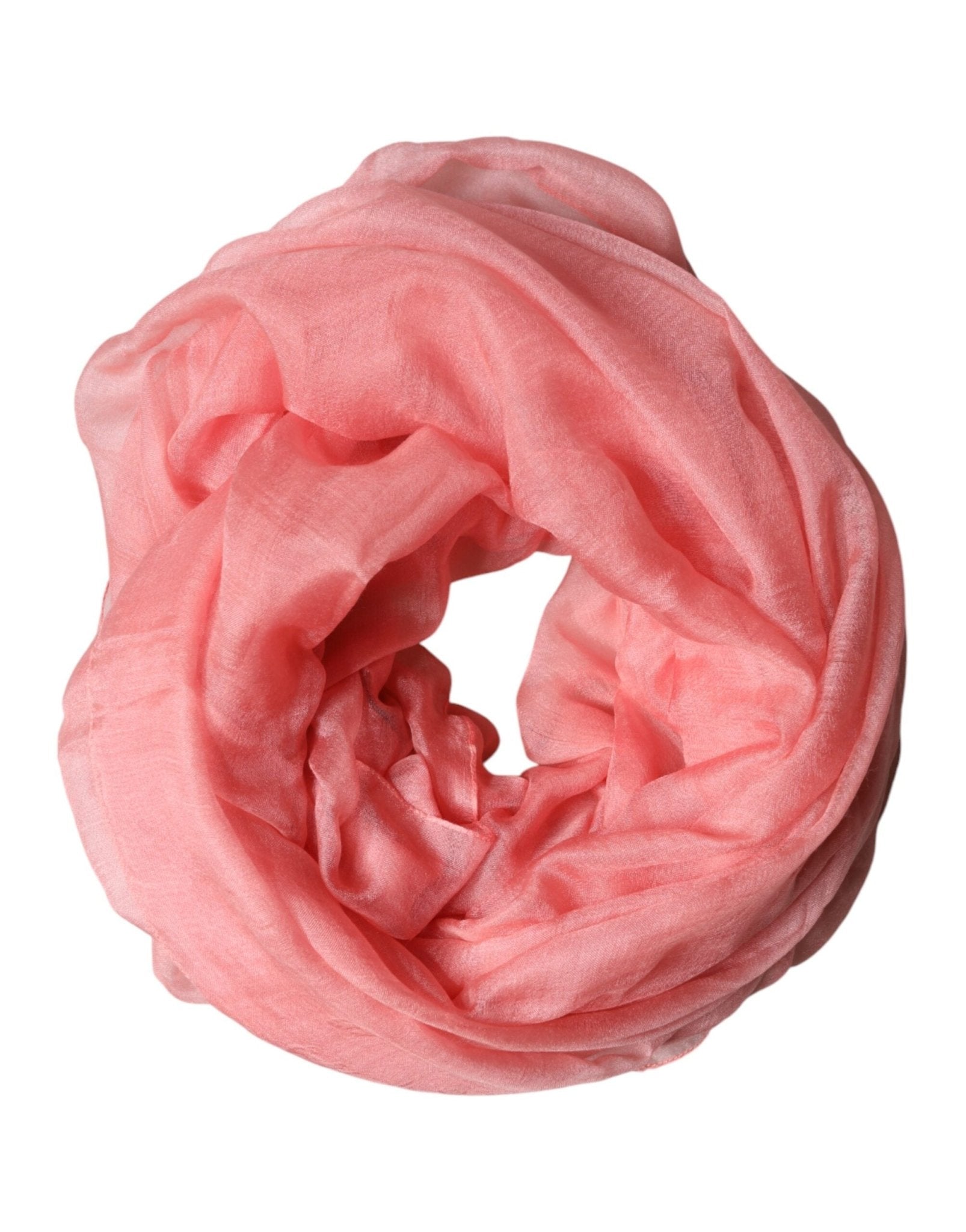 Dolce & Gabbana Light Pink Stole Neck Wrap Shawl Scarf - RIMODA