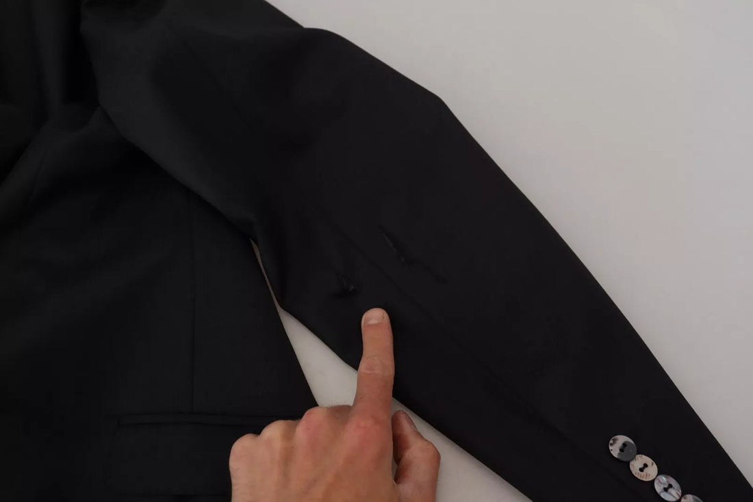 Dolce & Gabbana Melange Grey Wool 2 Piece MARTINI Suit - RIMODA