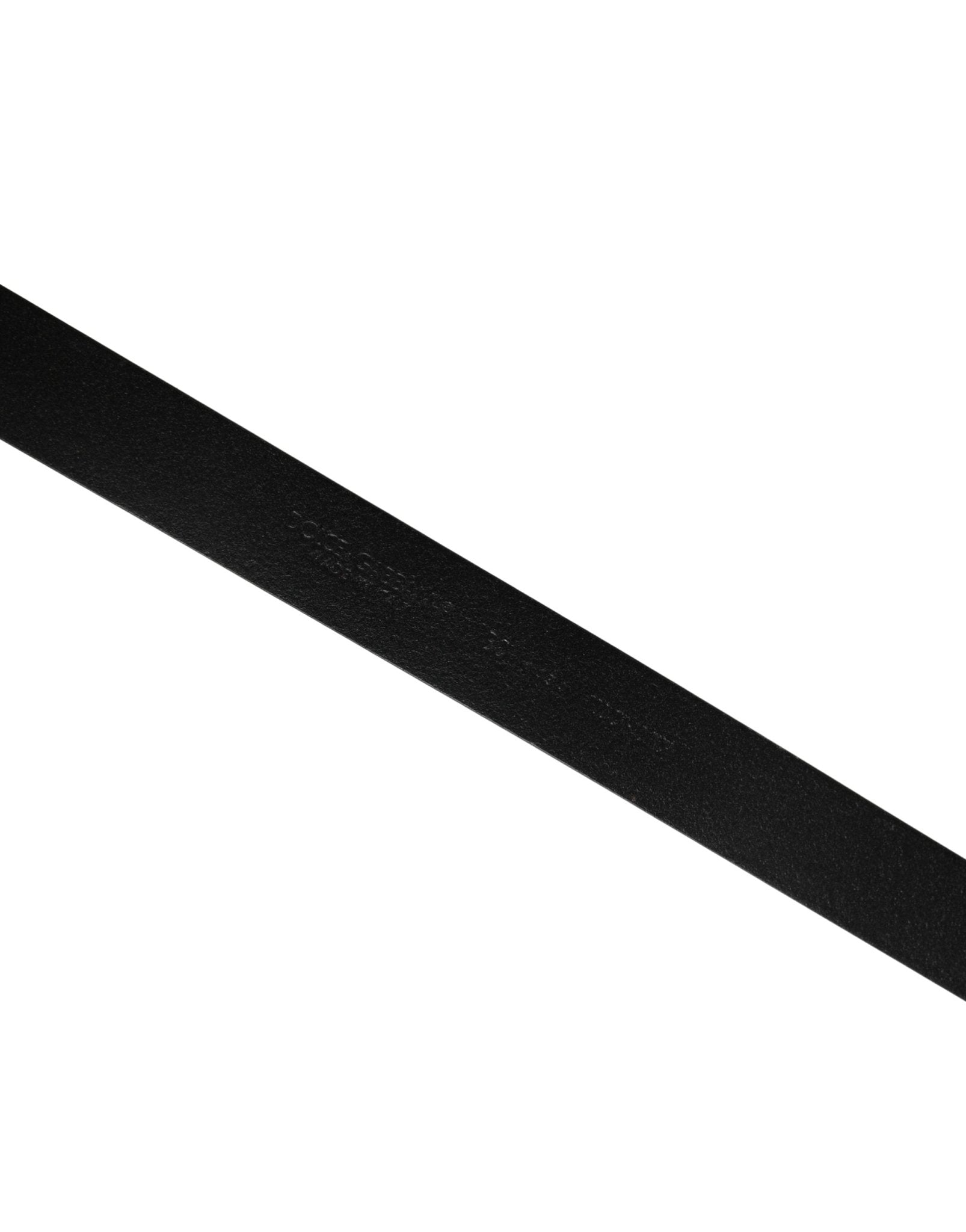 Dolce & Gabbana Men Black Classic Leather Metal Buckle Belt - RIMODA