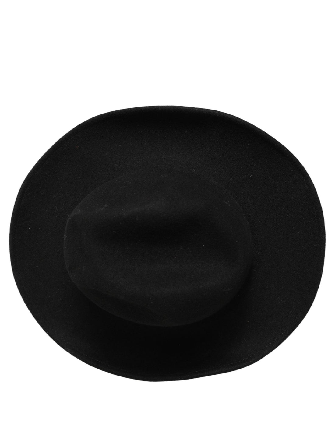 Dolce & Gabbana Men Black Classic Wide Brim Fedora Capello Hat - RIMODA