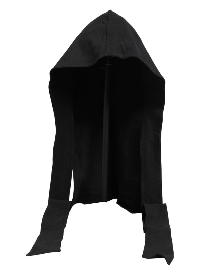 Dolce & Gabbana Men Black Cotton Whole Head Fisherman Capello Hat - RIMODA