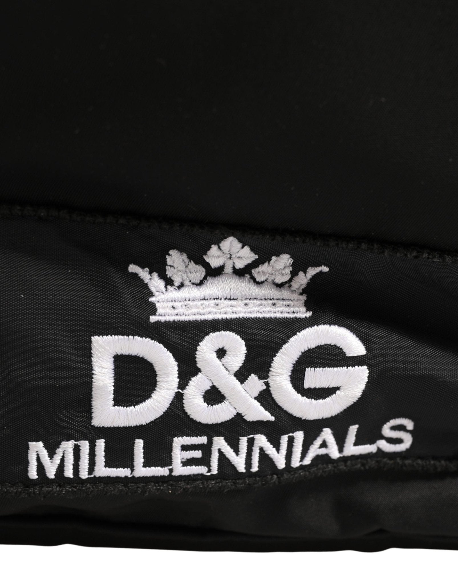 Dolce & Gabbana Men Black DG LOVE Logo Patches Nylon Backpack Bag - RIMODA